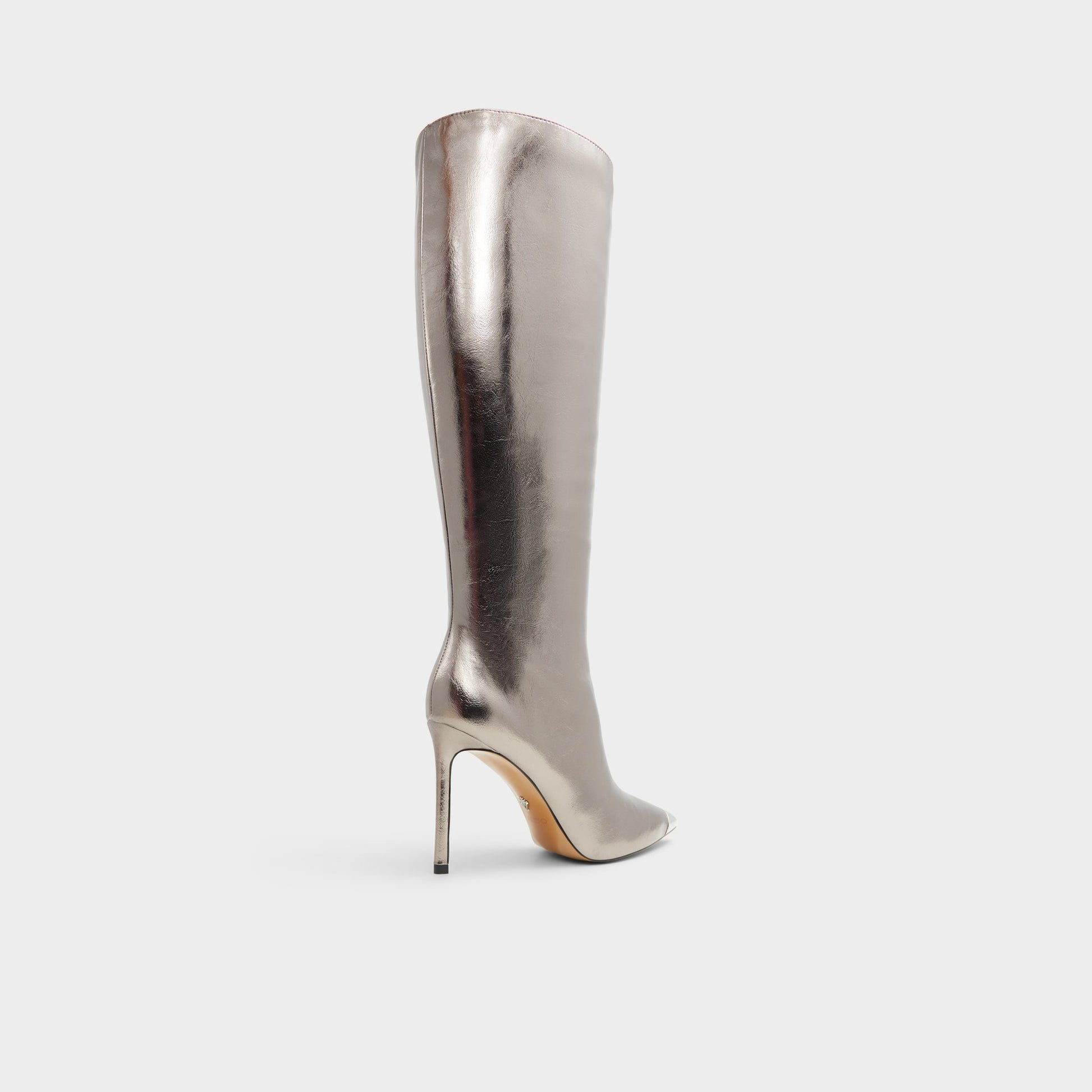 Angle de trois quarts de l'arrière de Étain Agathea Knee-high boot