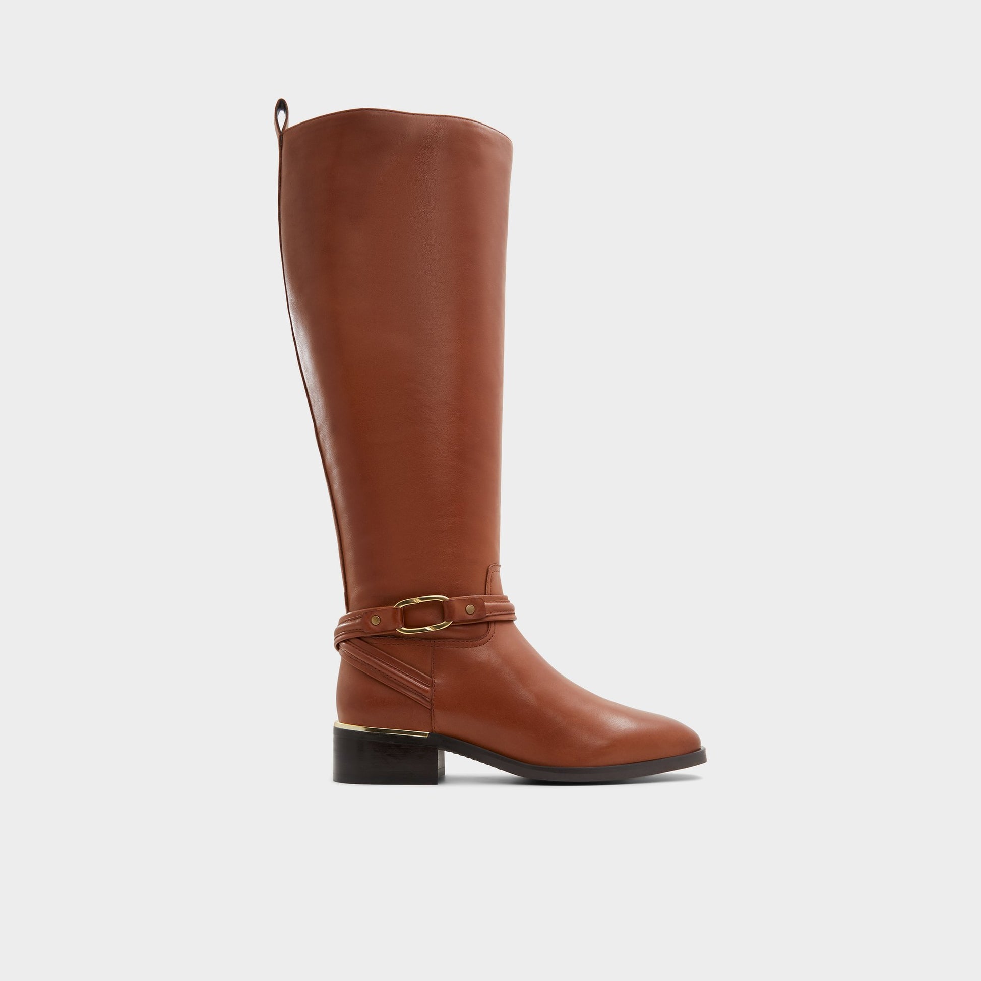 Main View of Cognac Ocynwan-wc Riding boot for Womens