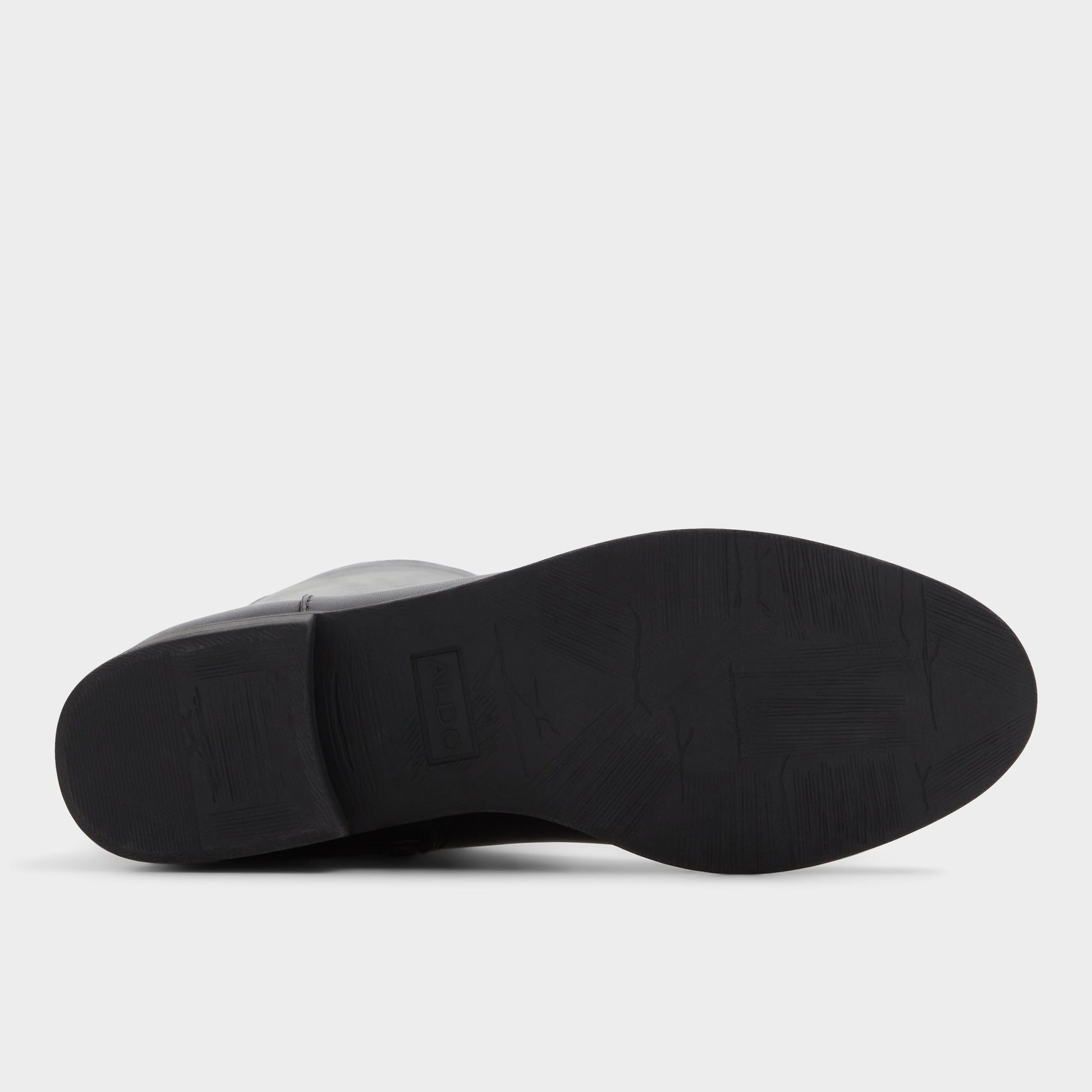 View of Black Wicoenitall Knee-high boot's sole