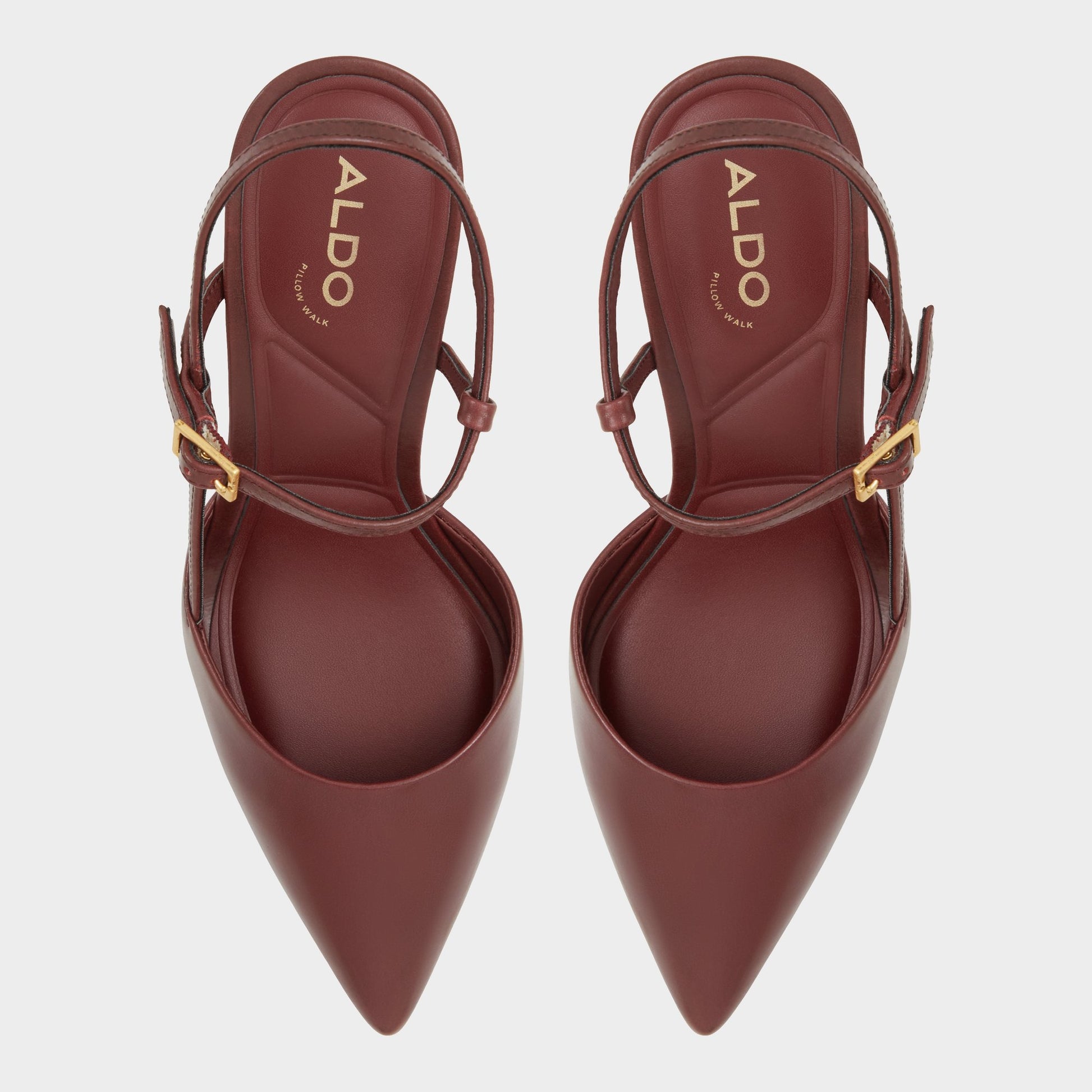 Top-down view of the Bordo Darabriver Slingback pump