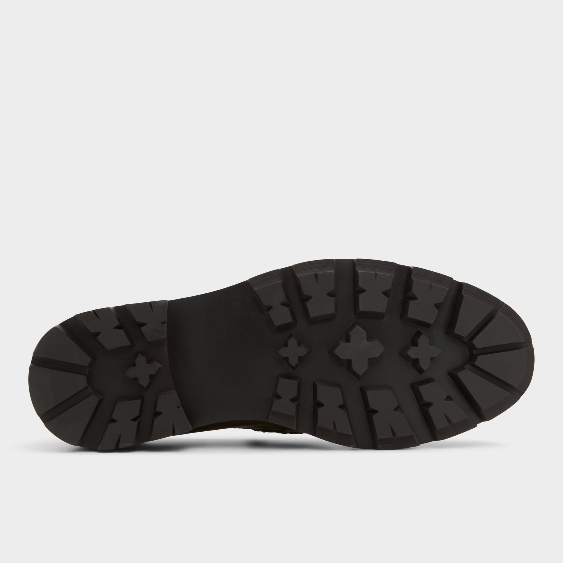 View of Brown Reis Loafer's sole