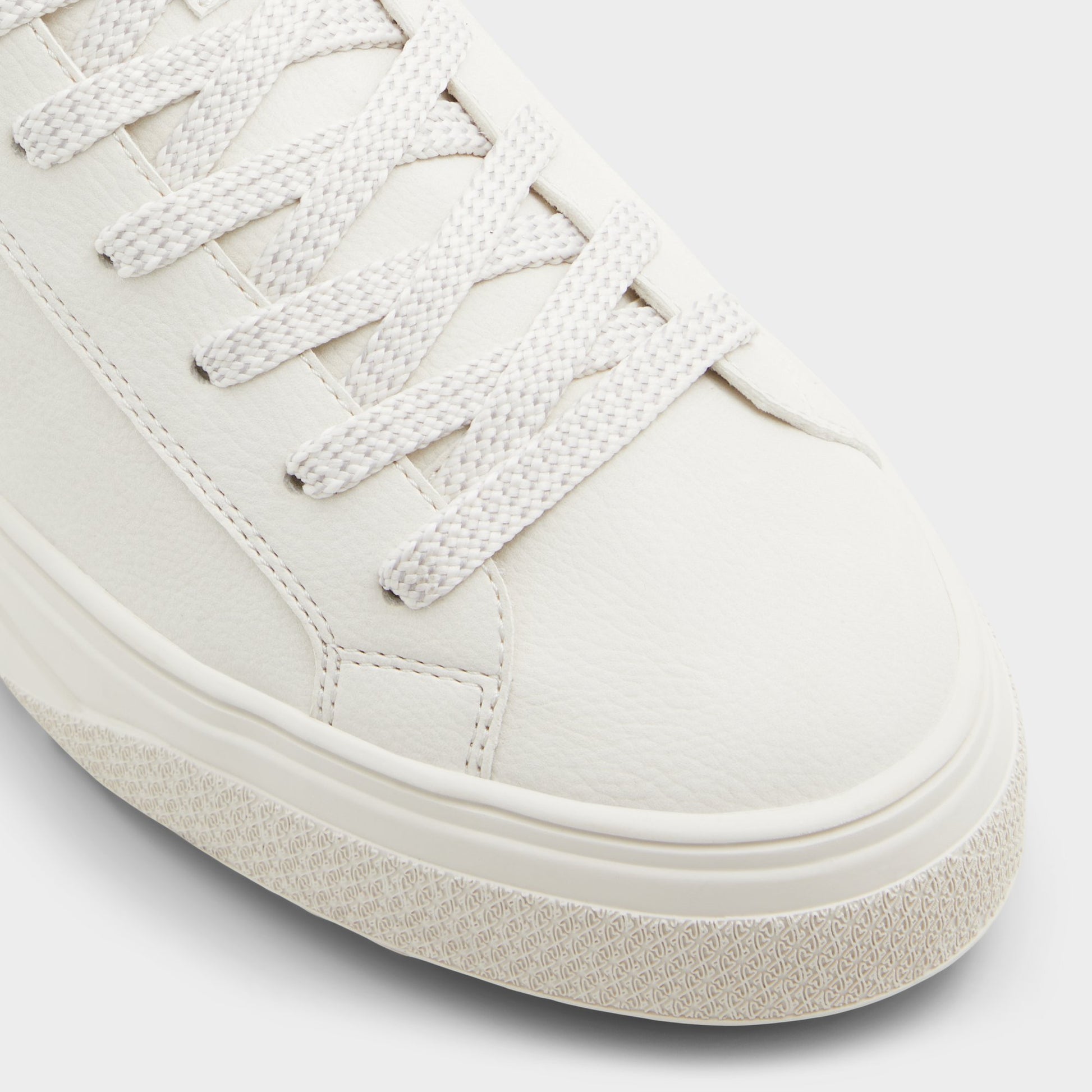 Close-up of the White/Bone Bas Low top sneaker