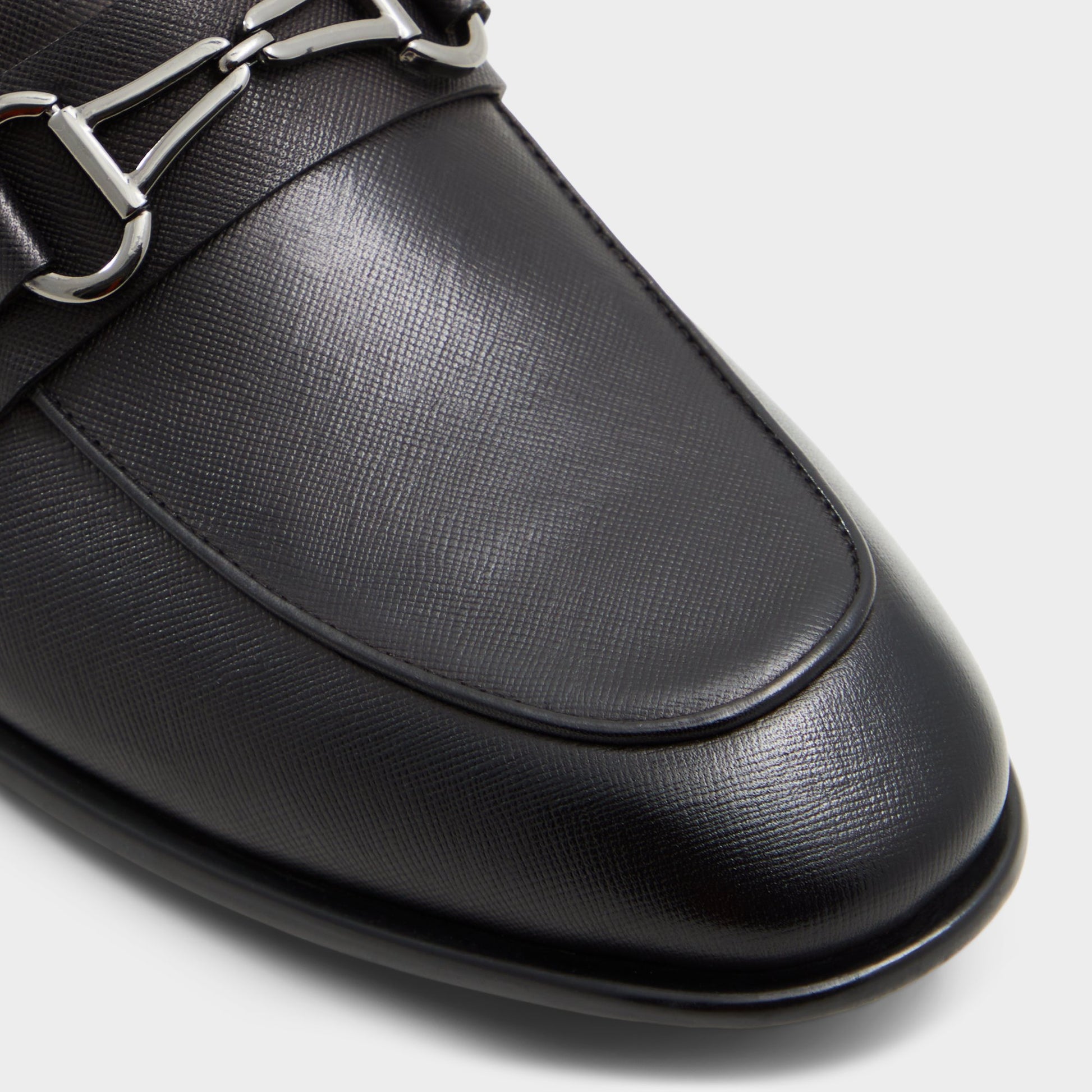 Close-up of the Black Walters Loafer