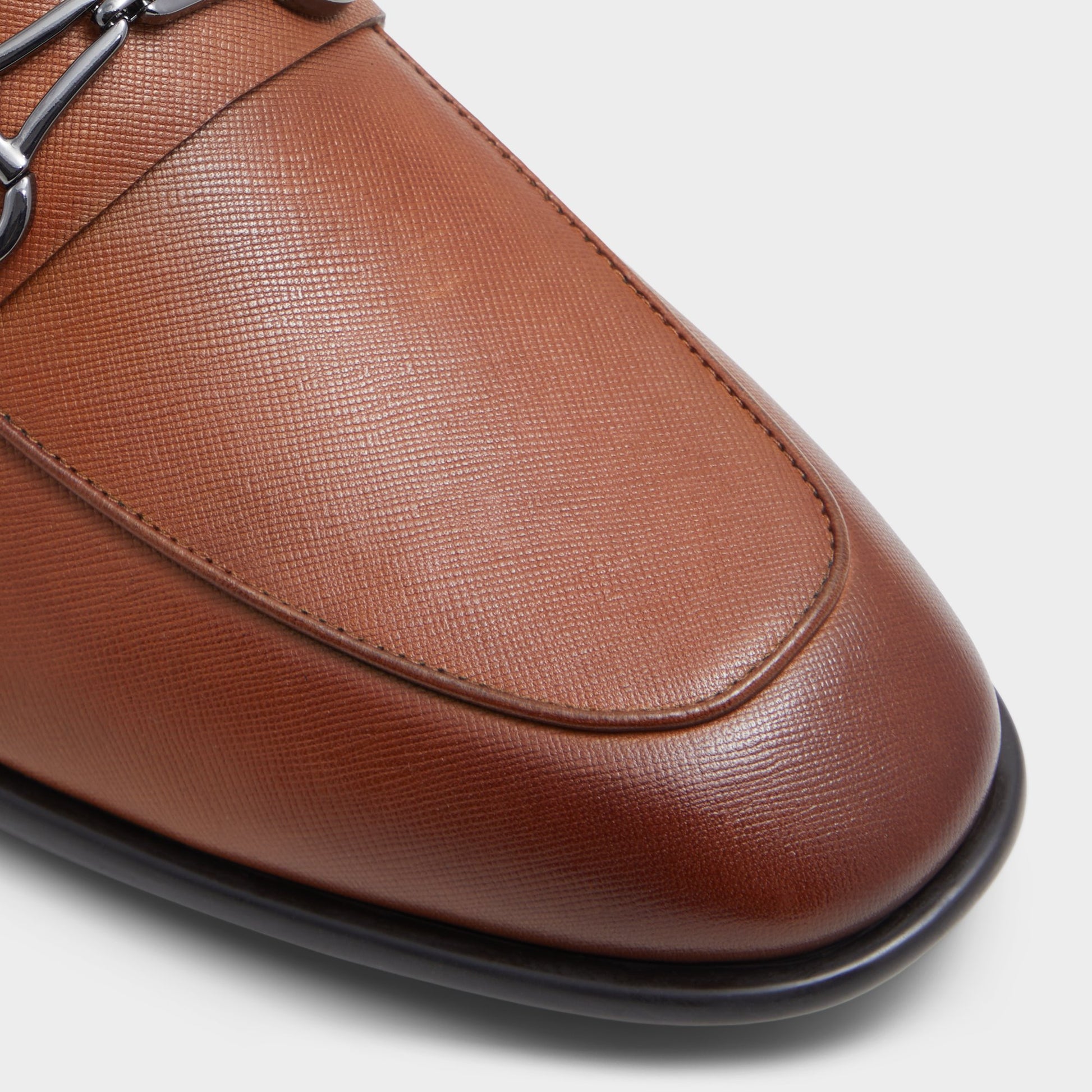 Close-up of the Cognac Walters Loafer
