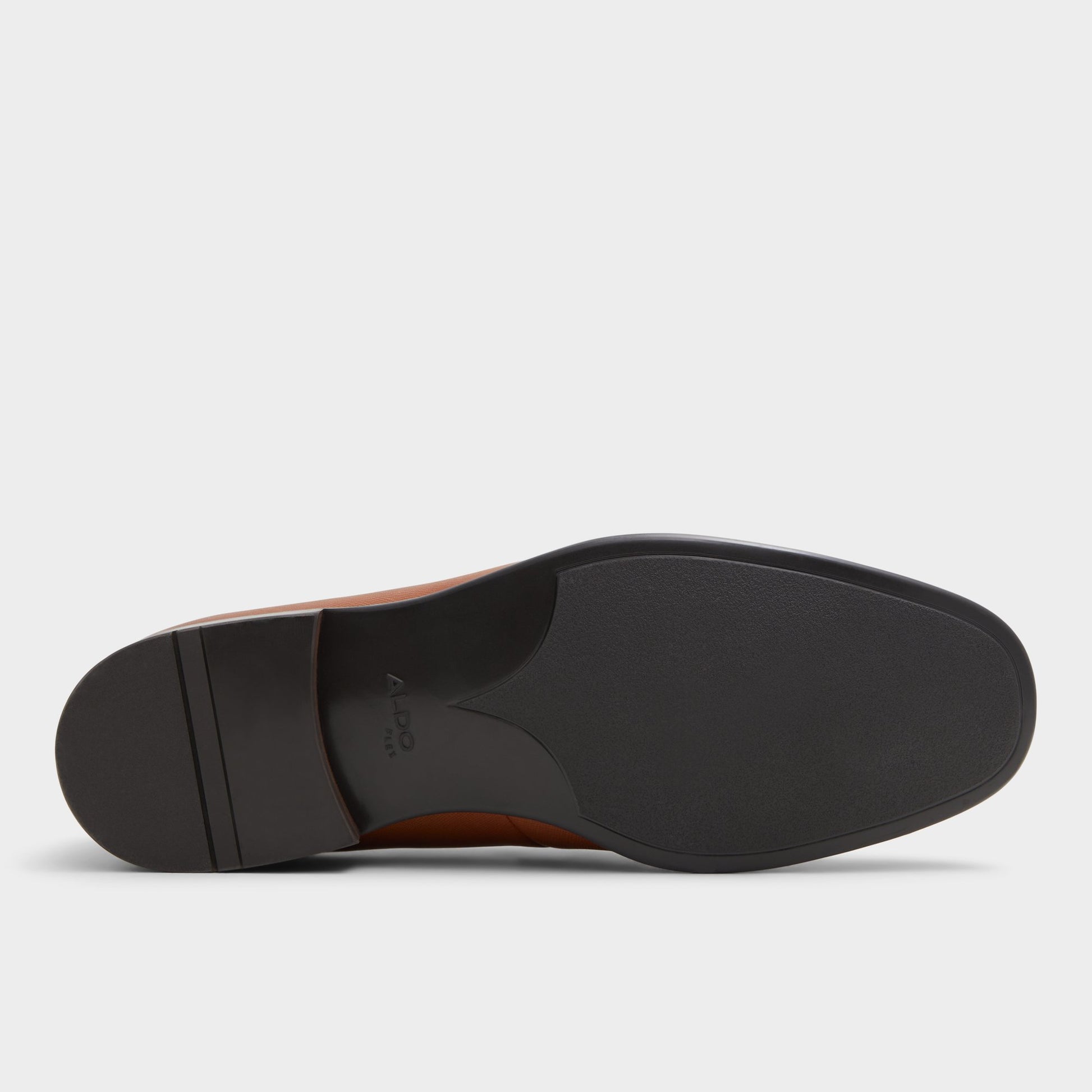 View of Cognac Walters Loafer's sole