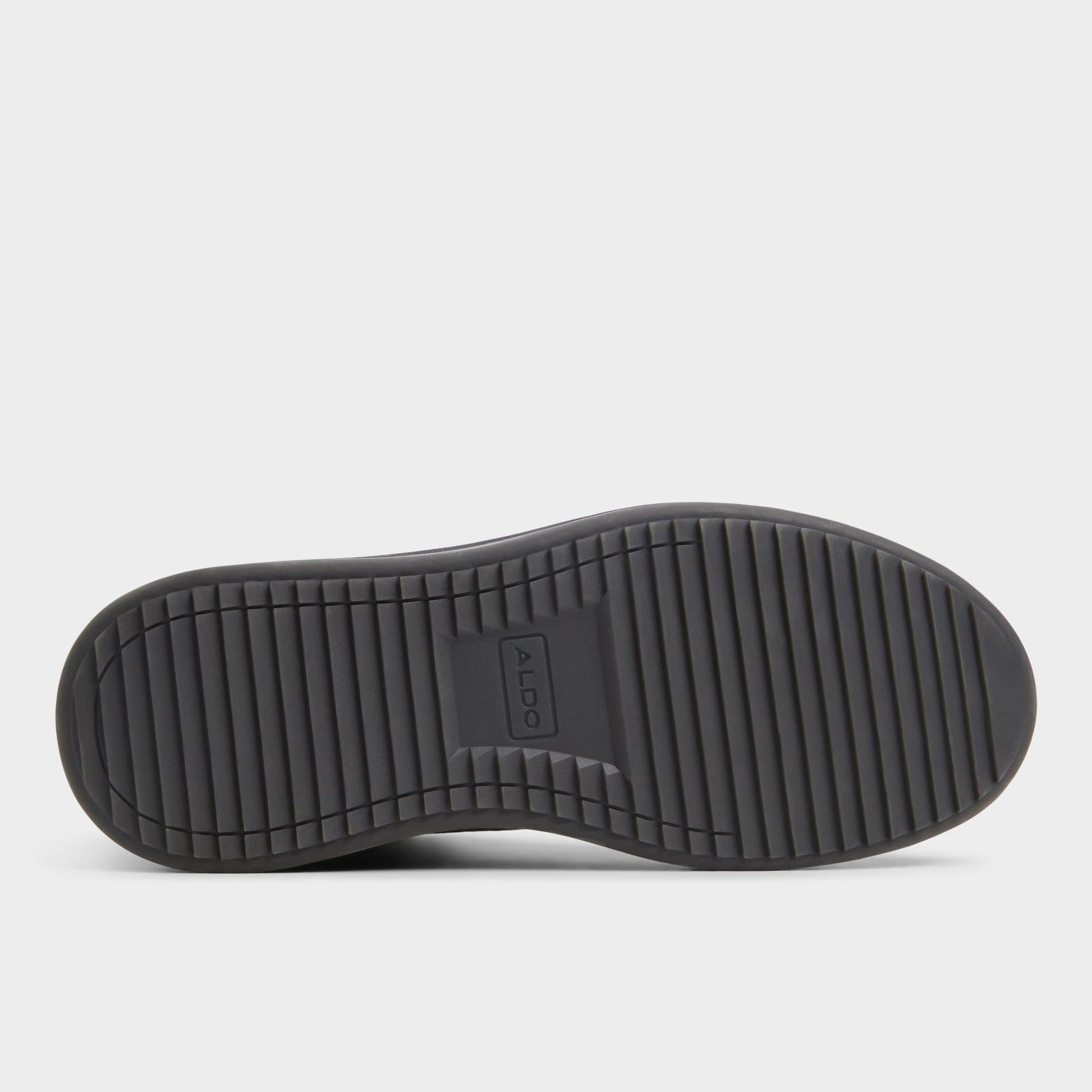 View of Black Strato Lace-up boot's sole