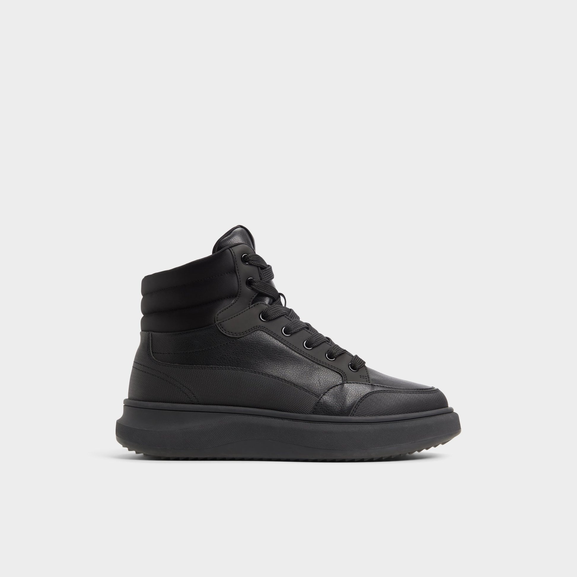 Main View of Black Strato Lace-up boot for Mens