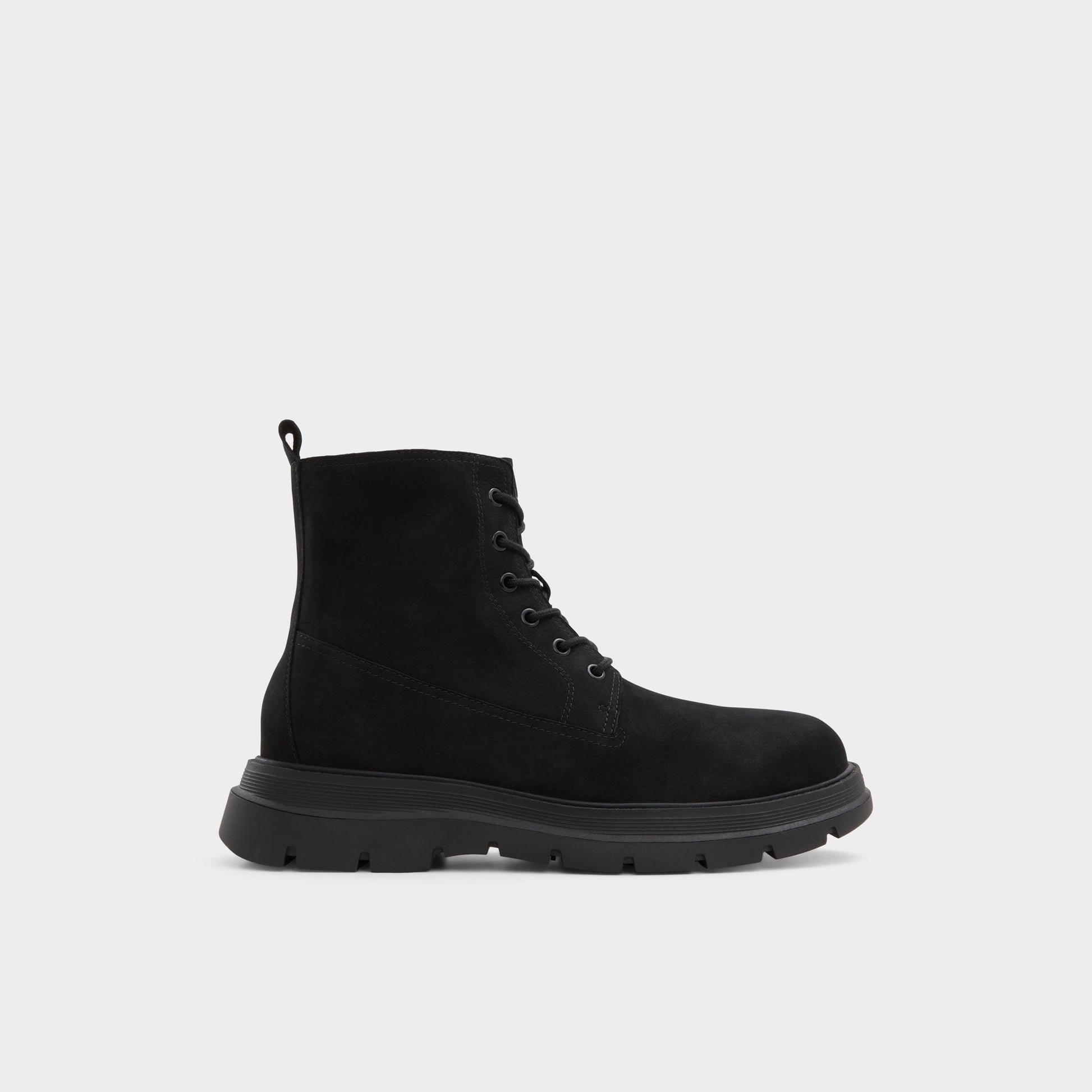 Main View of Black Reish Lace-up boot for Mens