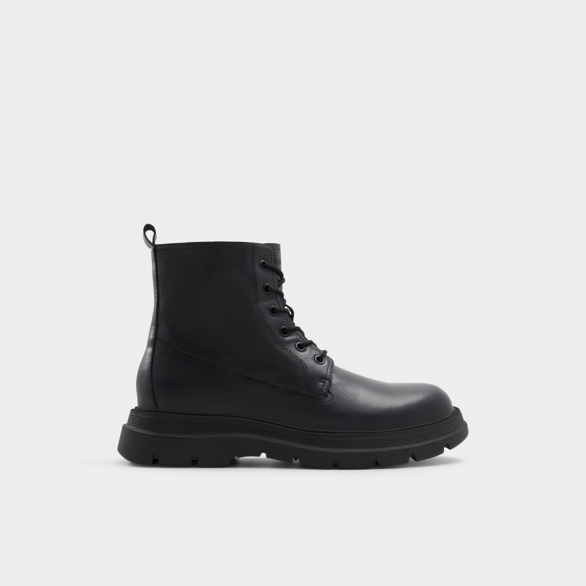 Main View of Black Reish Lace-up boot for Mens