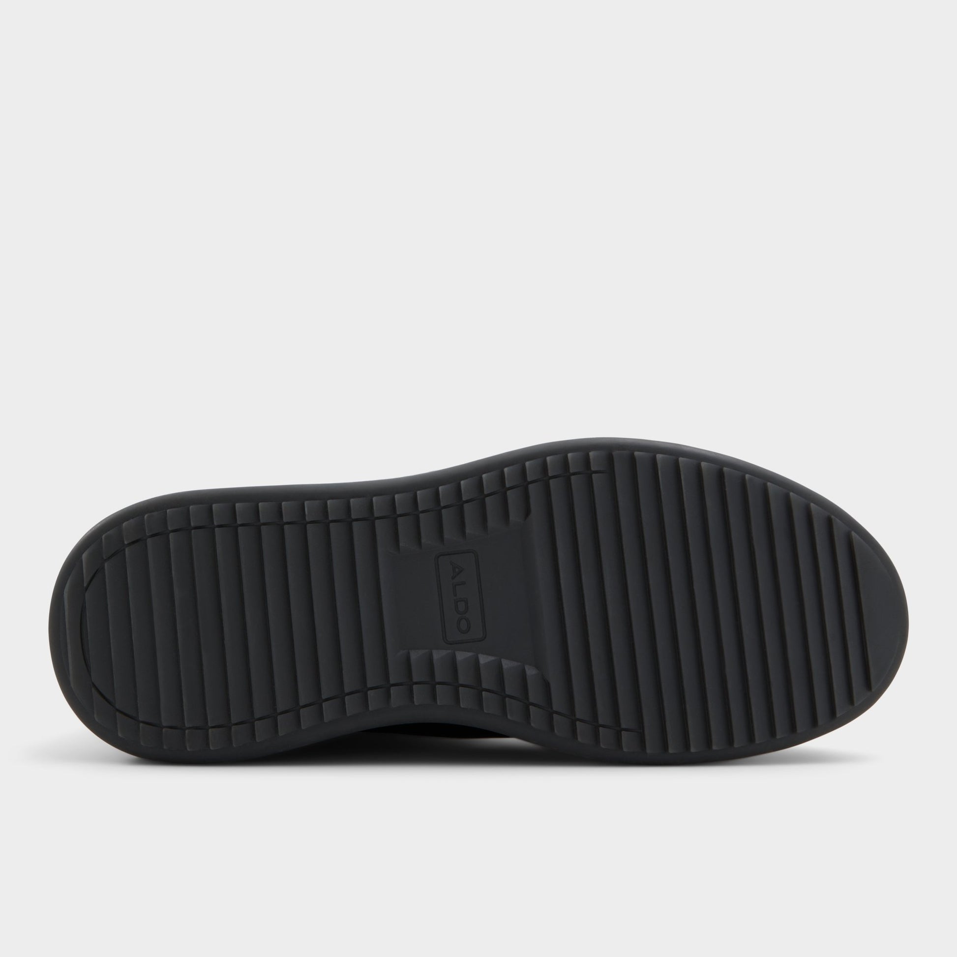 View of Black Fucino Chelsea boot's sole