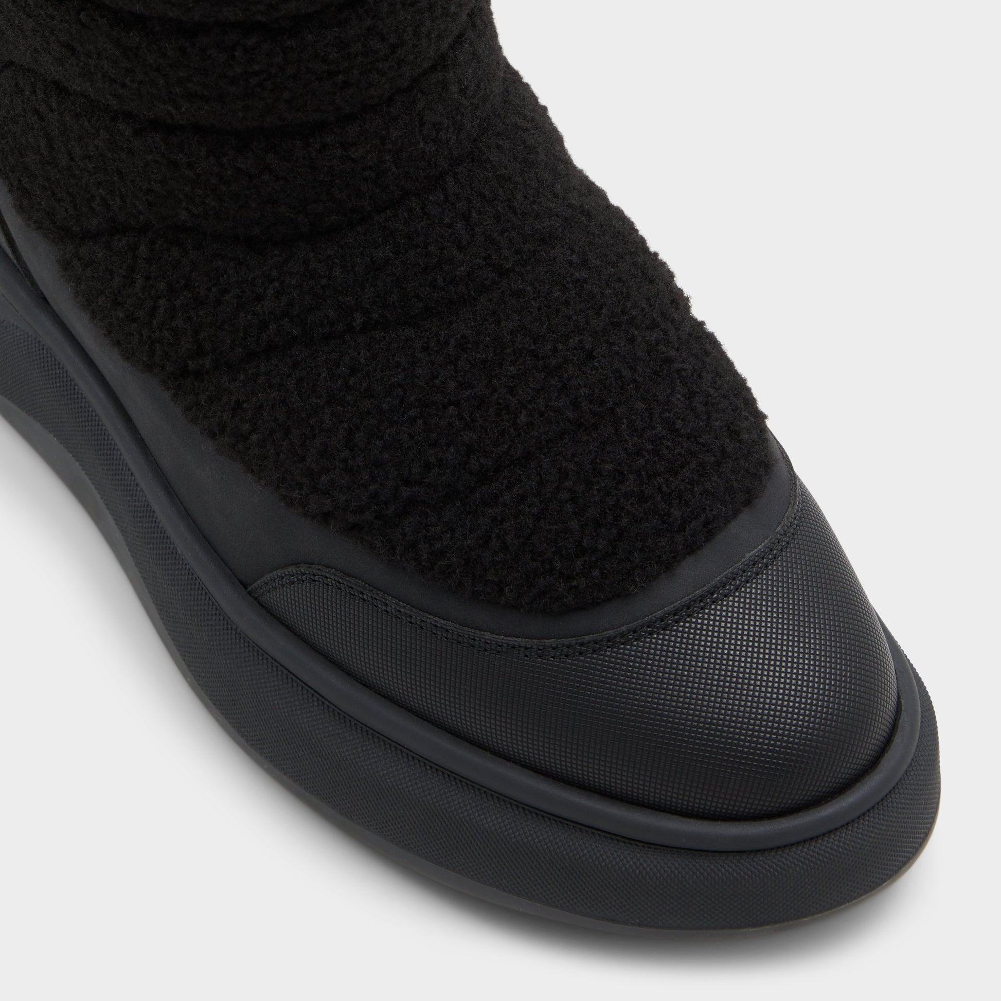 Close-up of the Black Fucino Chelsea boot