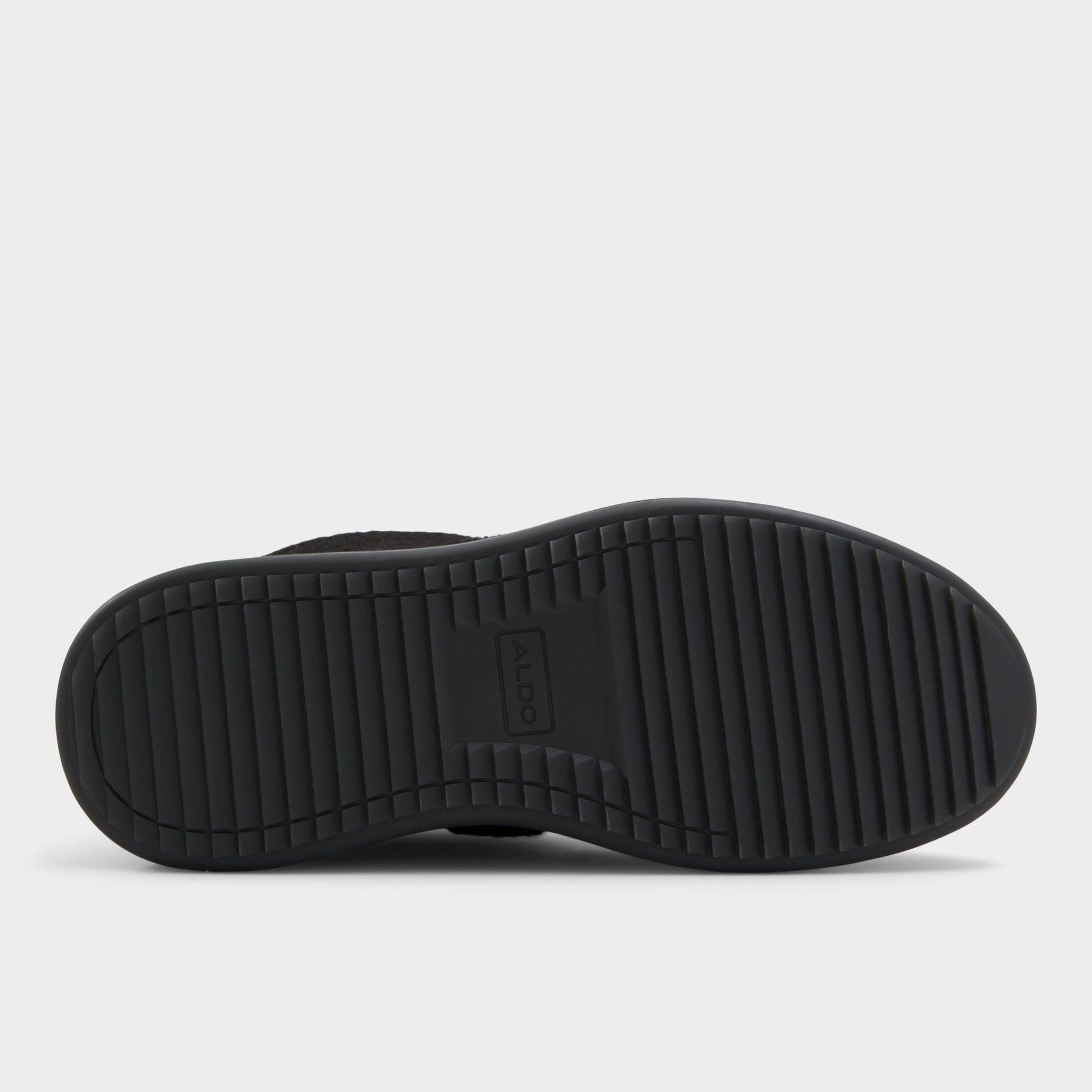 View of Black Fucino Chelsea boot's sole