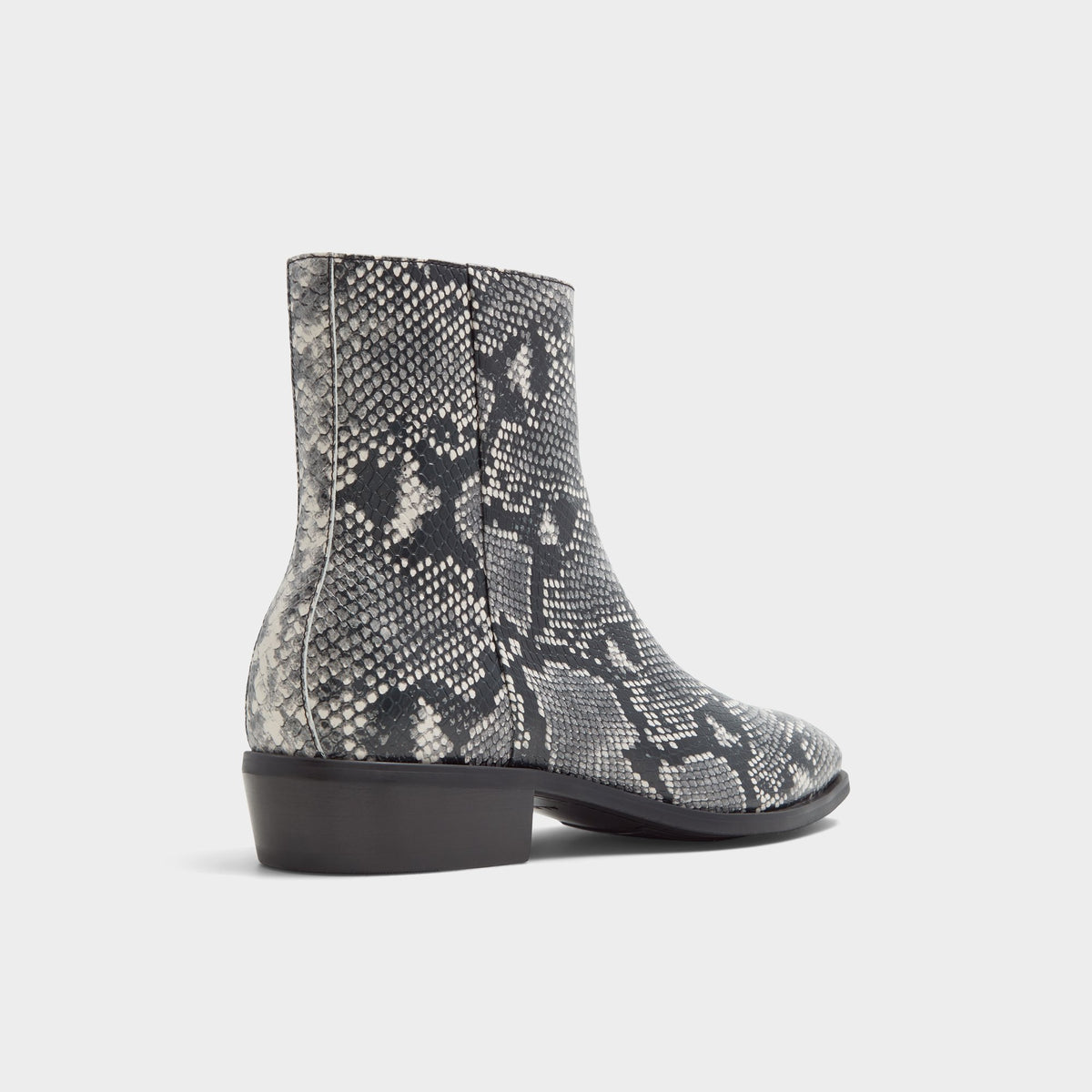 Three-quarter angle of Other Black Amur Ankle boot's back side