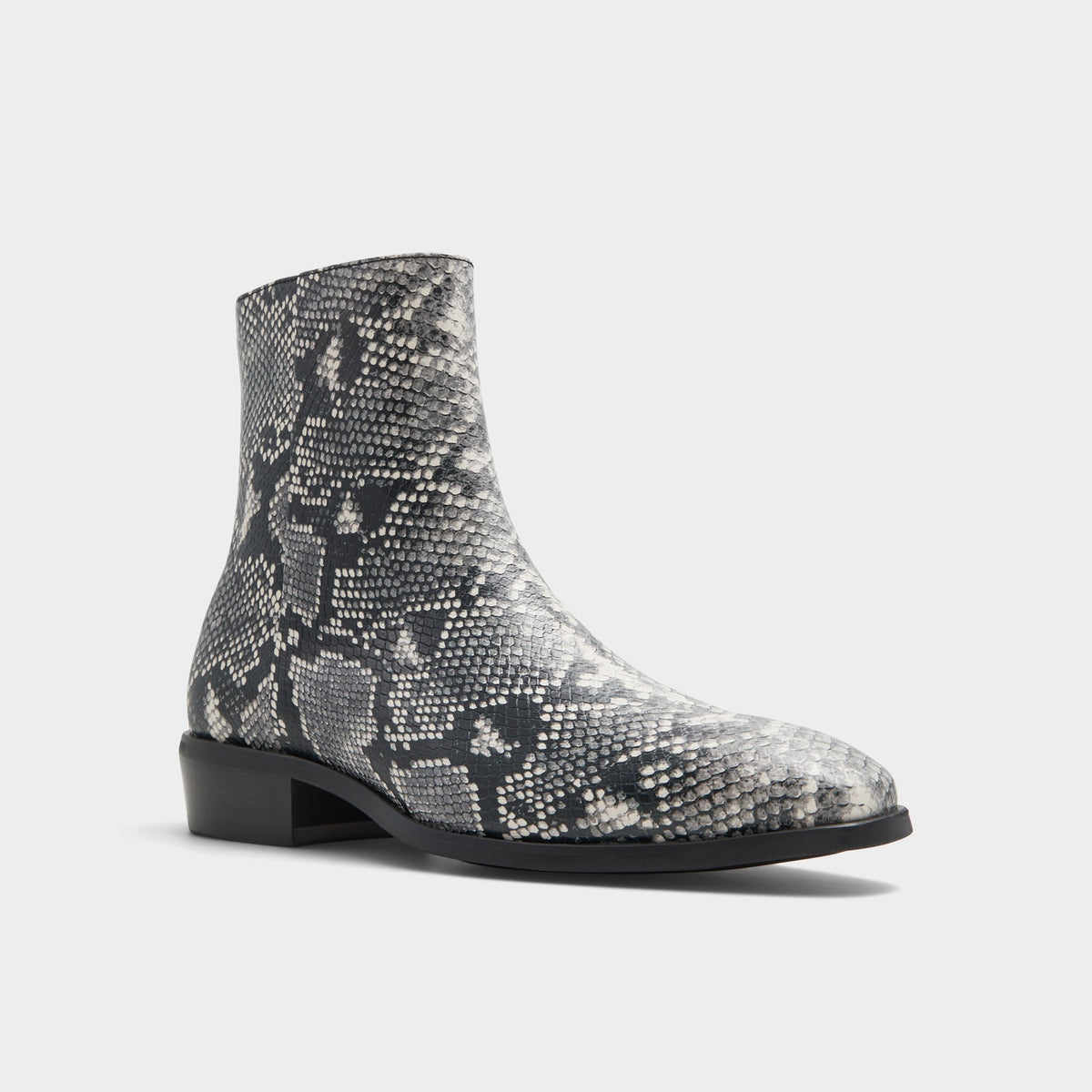 Three-quarter angle of Other Black Amur Ankle boot's front side