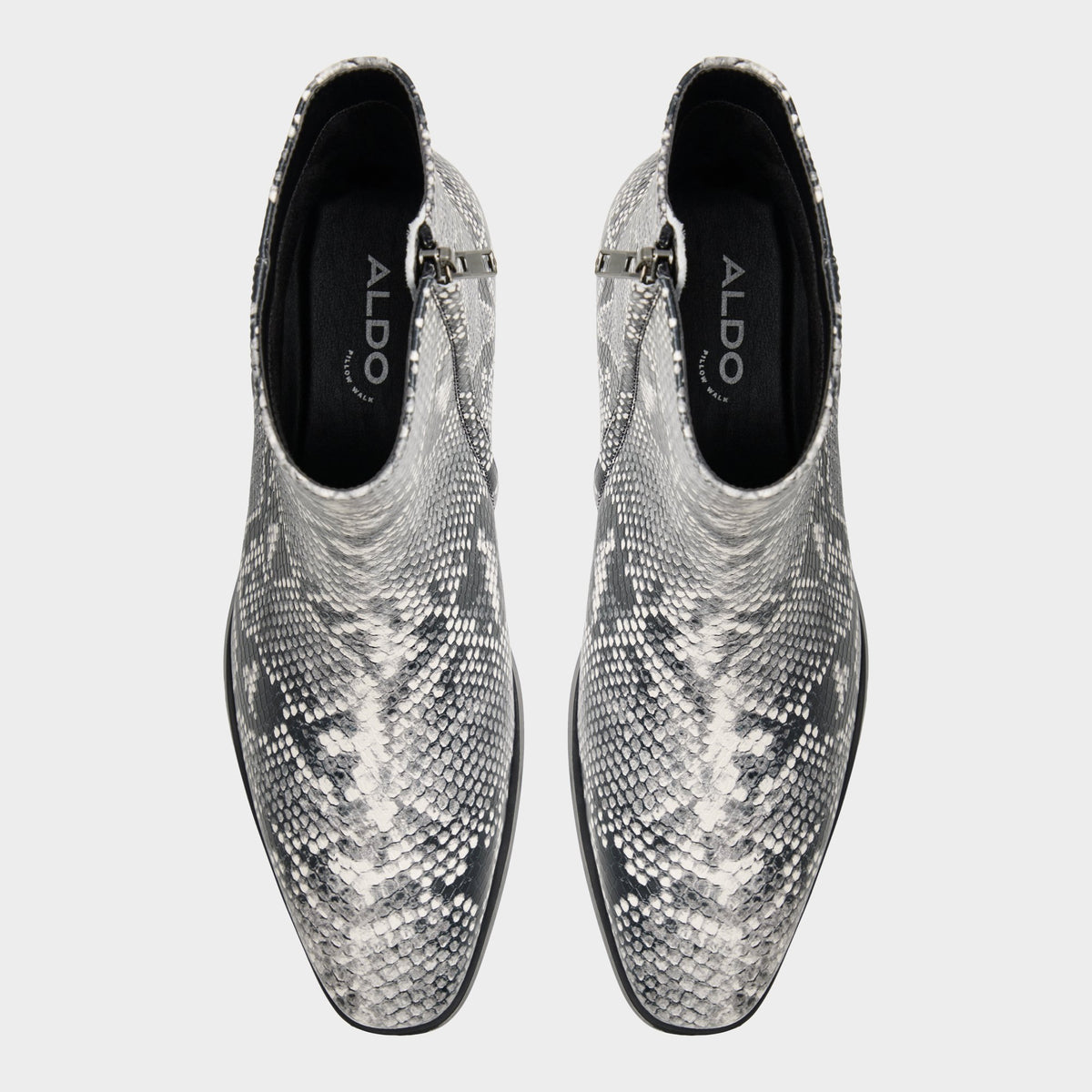 Top-down view of the Other Black Amur Ankle boot