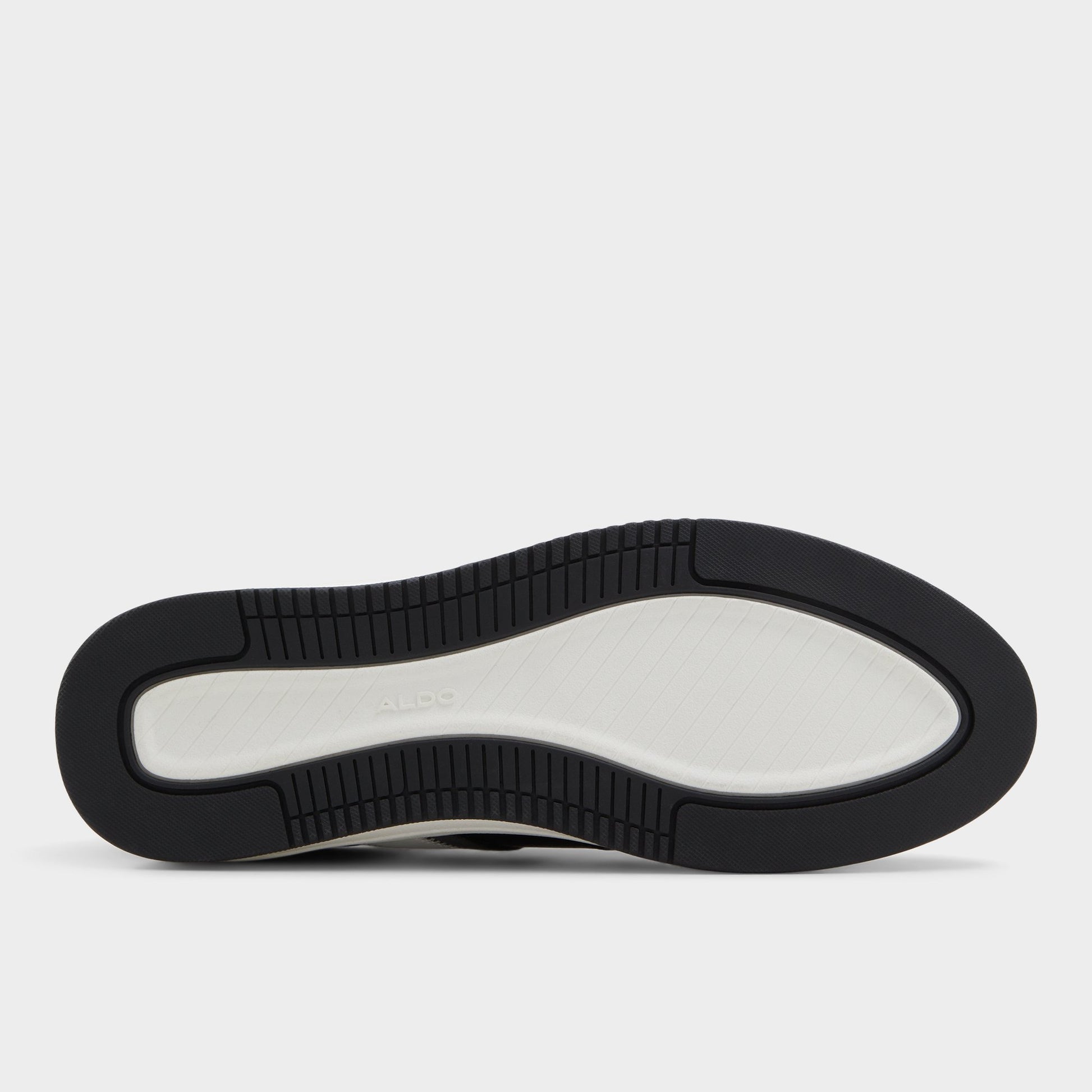 View of Open Black Citywalk Low top sneaker's sole