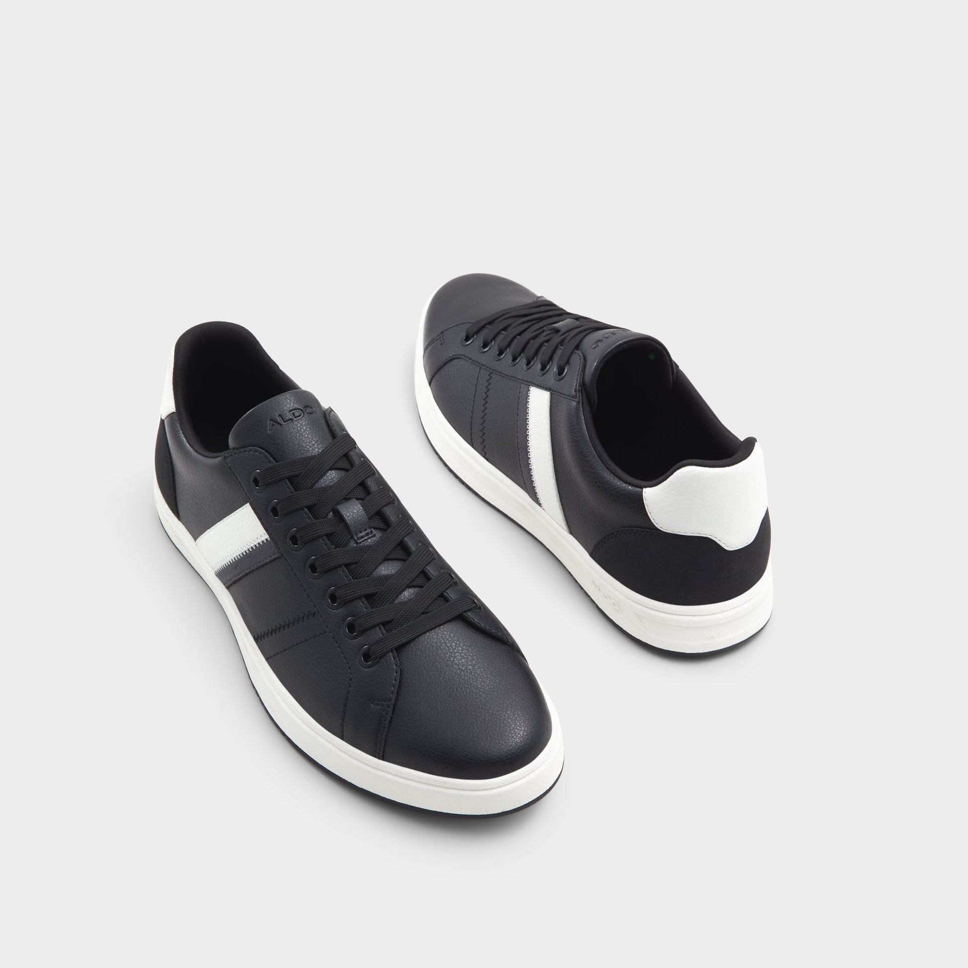 Highlighted view of a pair of Open Black Citywalk Low top sneakers
