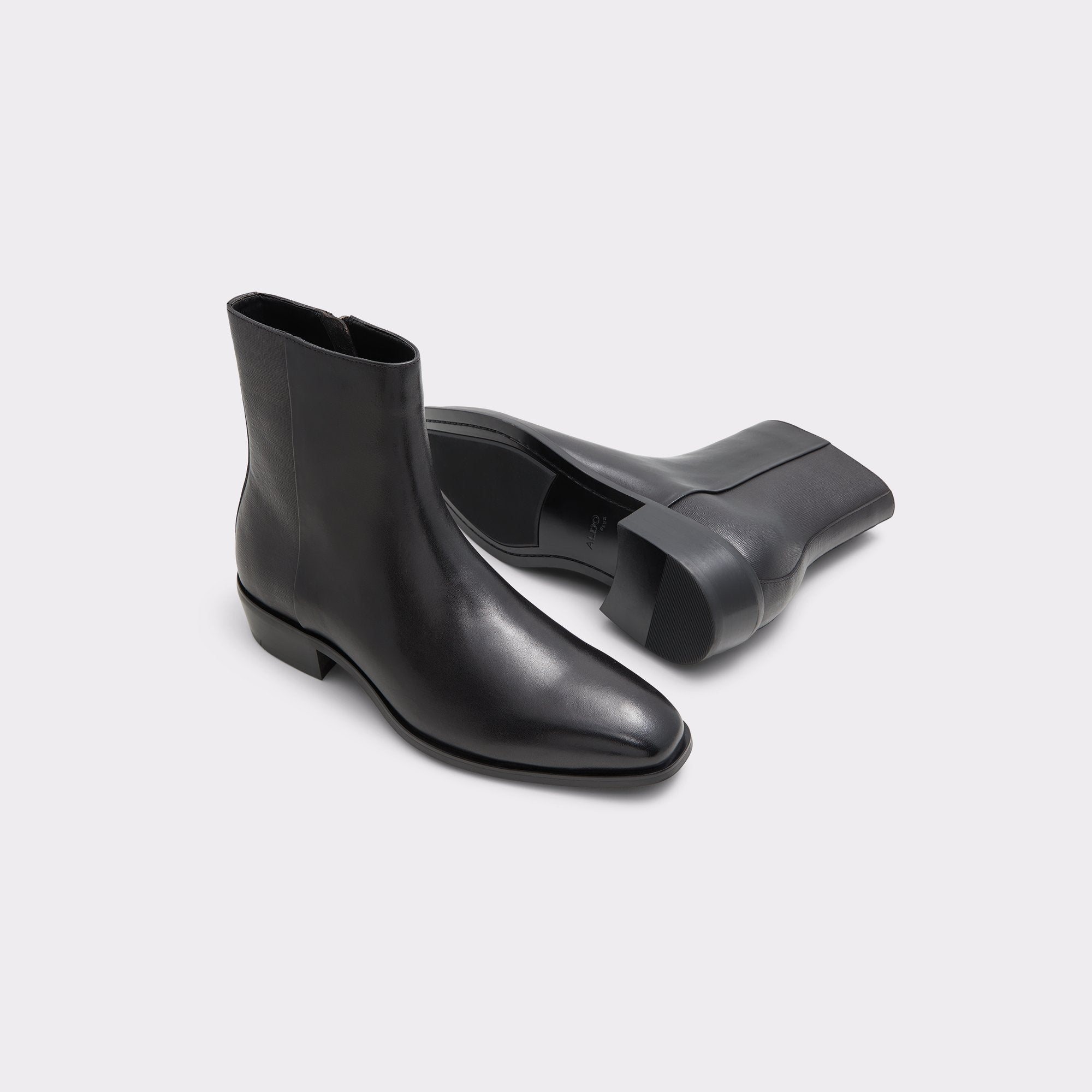 Amur Open Black Men's Dress boots