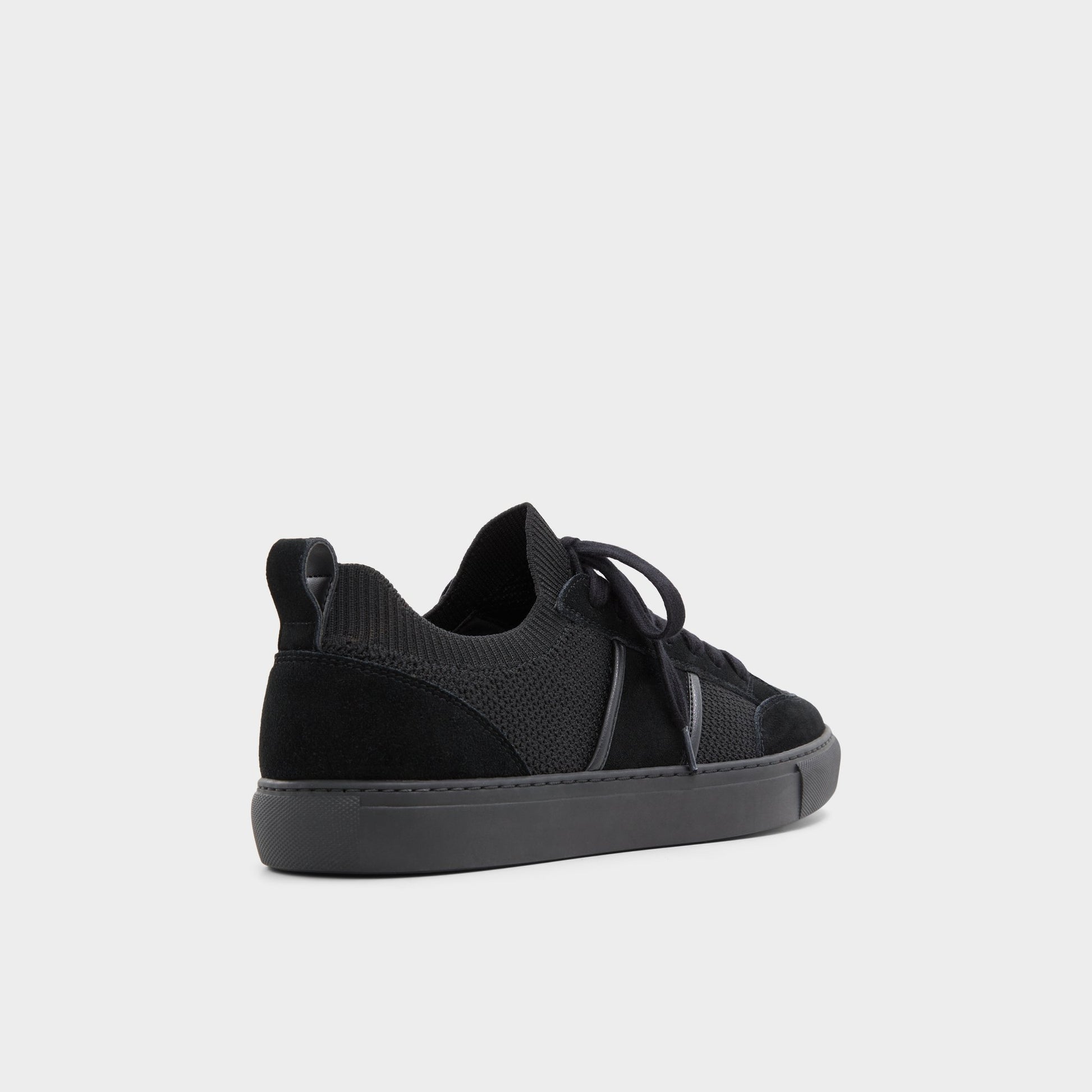 Three-quarter angle of Other Black Owens Low top sneaker's back side