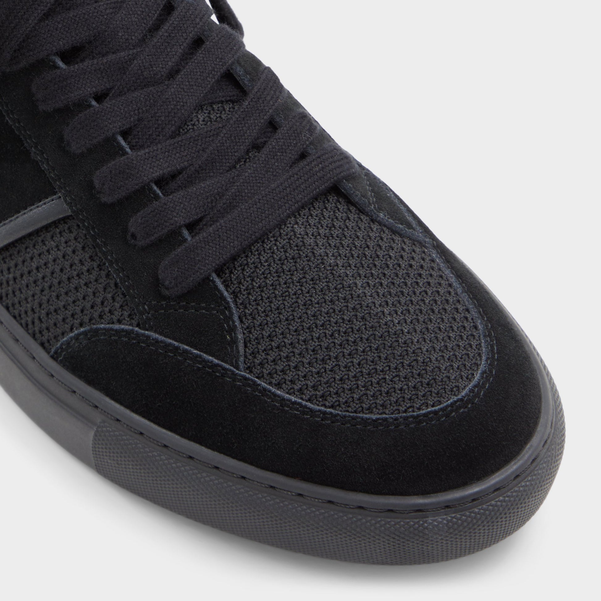 Close-up of the Other Black Owens Low top sneaker