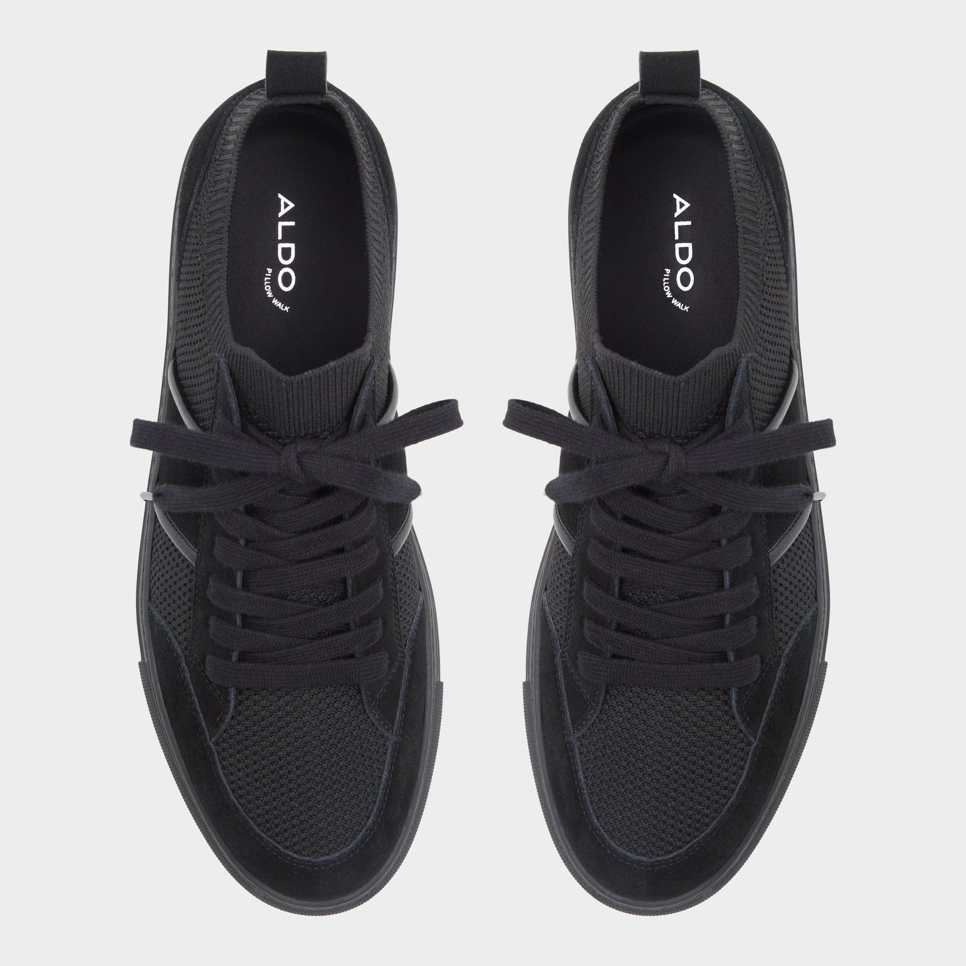 Top-down view of the Other Black Owens Low top sneaker