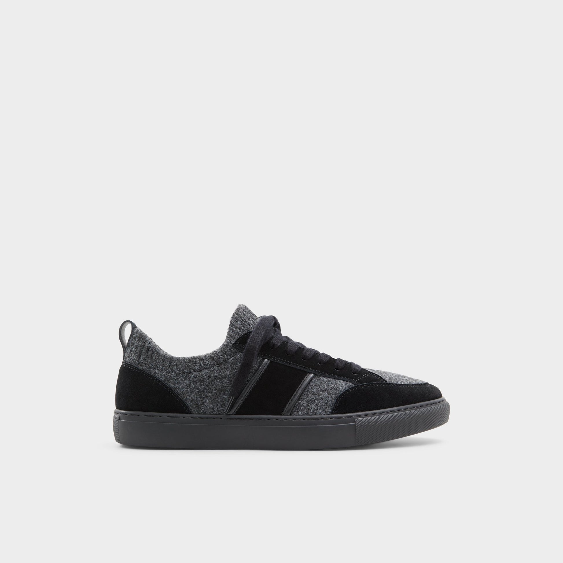 Main View of Black Owens Low top sneaker for Mens