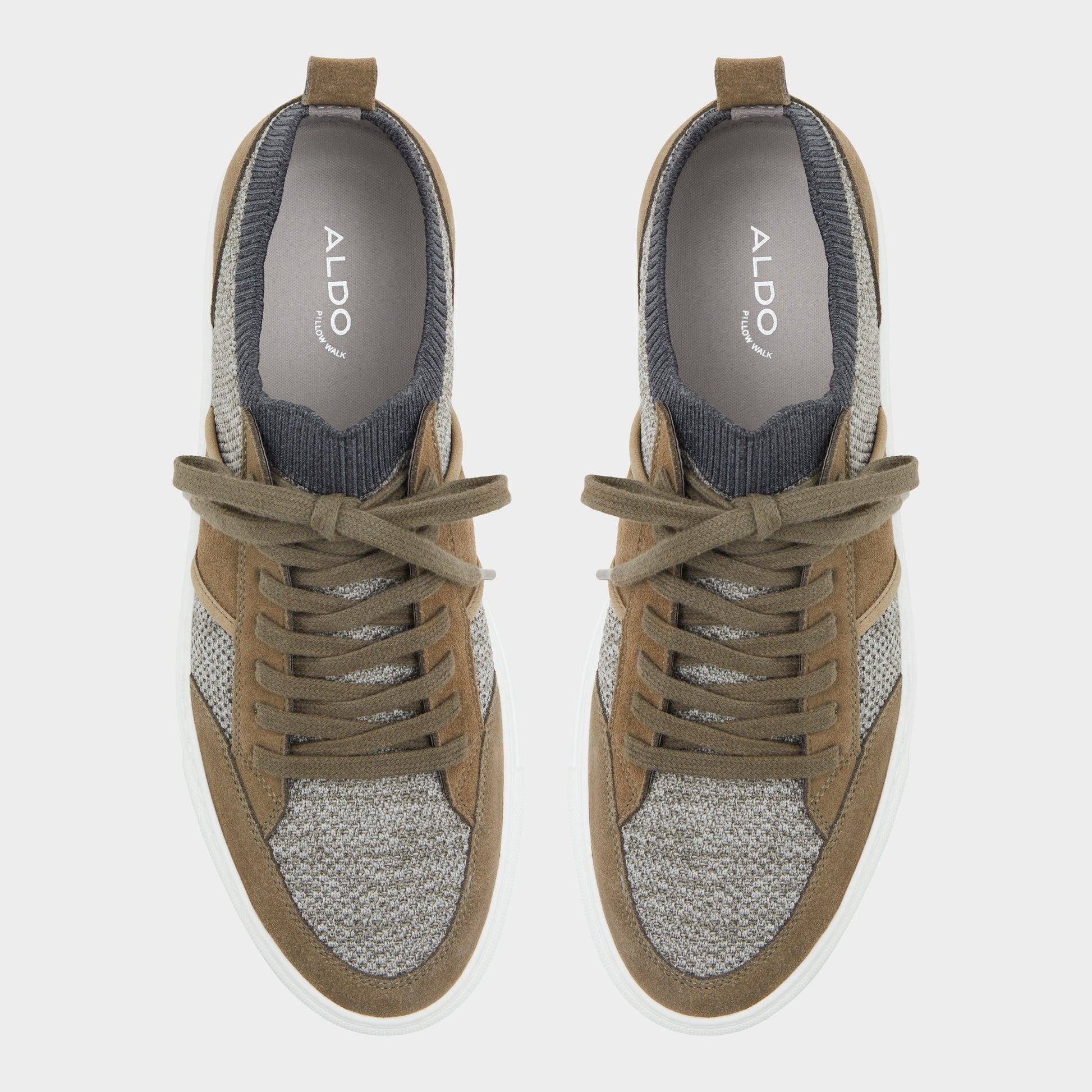Top-down view of the Olive Owens Low top sneaker