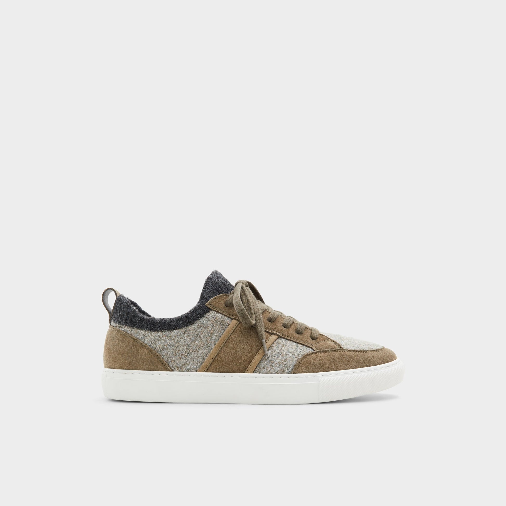 Main View of Khaki Owens Low top sneaker for Mens