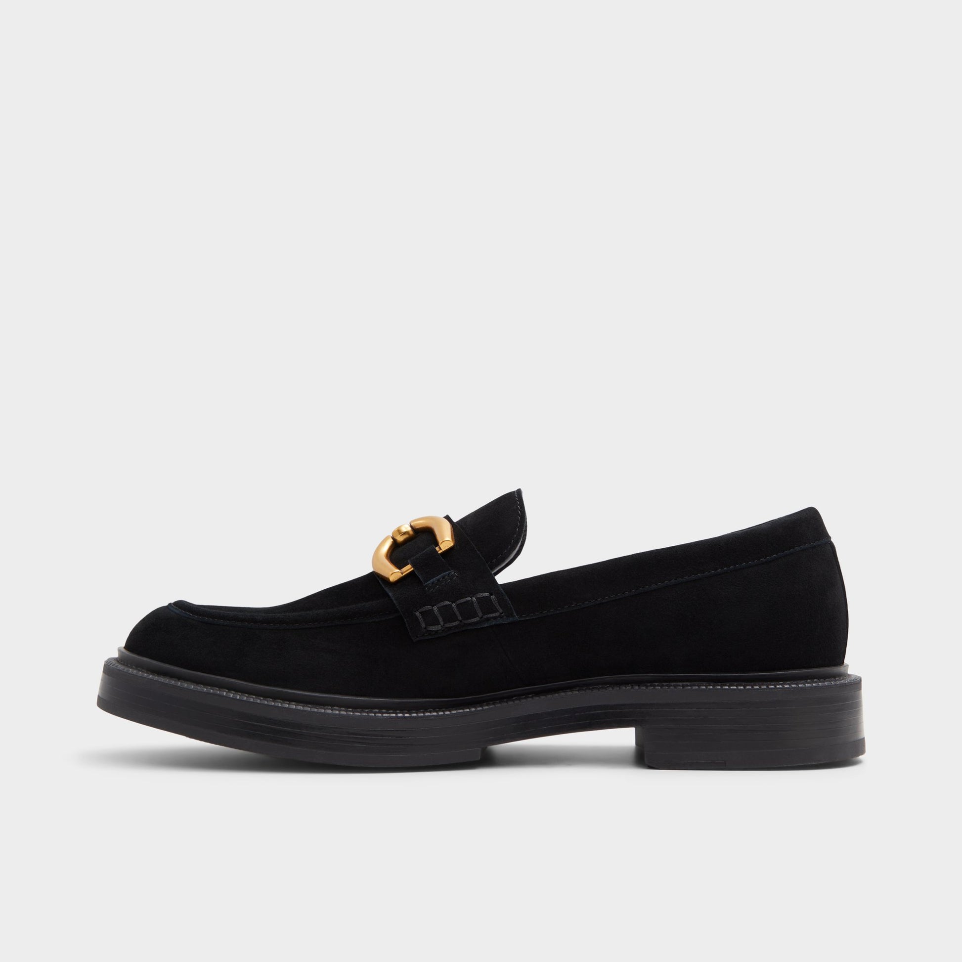Side view of Black Norris Loafer