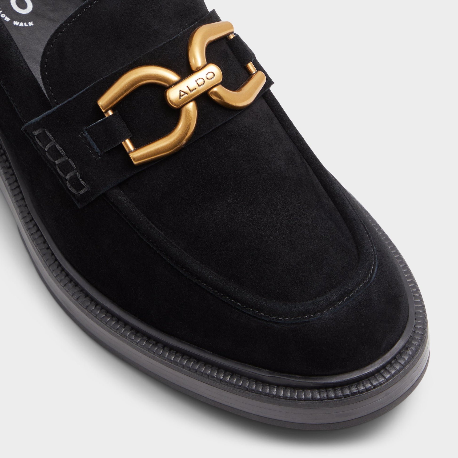 Close-up of the Black Norris Loafer