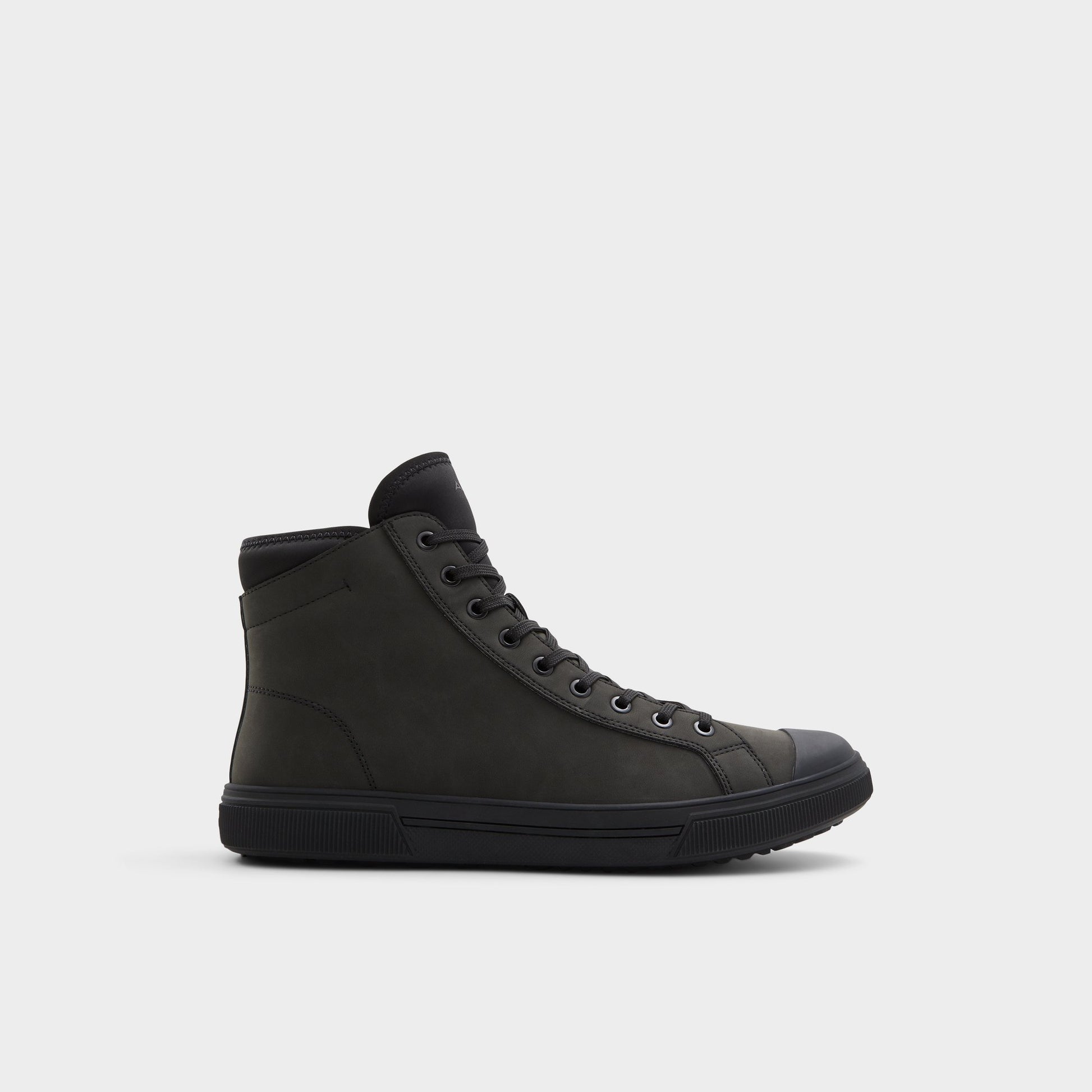 Main View of Black Overflow Estanqueiro Lace-up boot for Mens