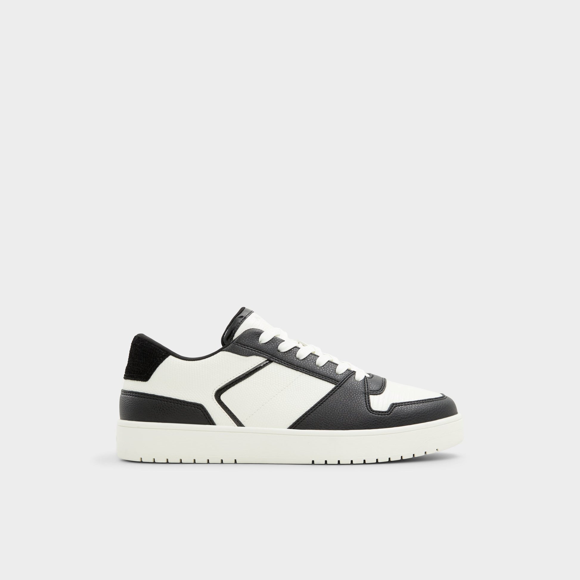 Main View of Black/White Zethan Low top sneaker for Mens