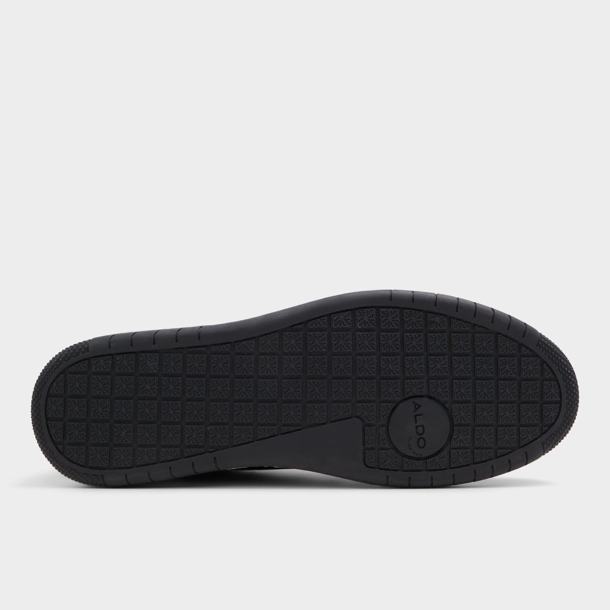 View of Black Victor High top sneaker's sole