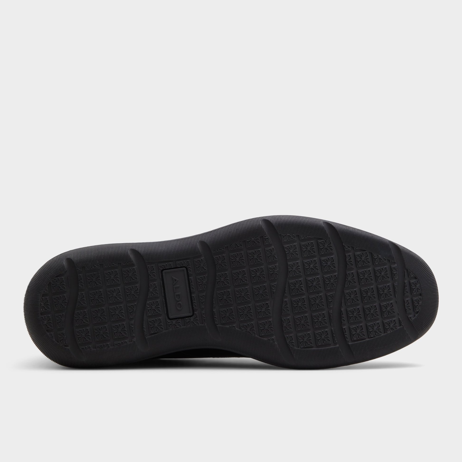 View of Black Preth Oxford shoe's sole
