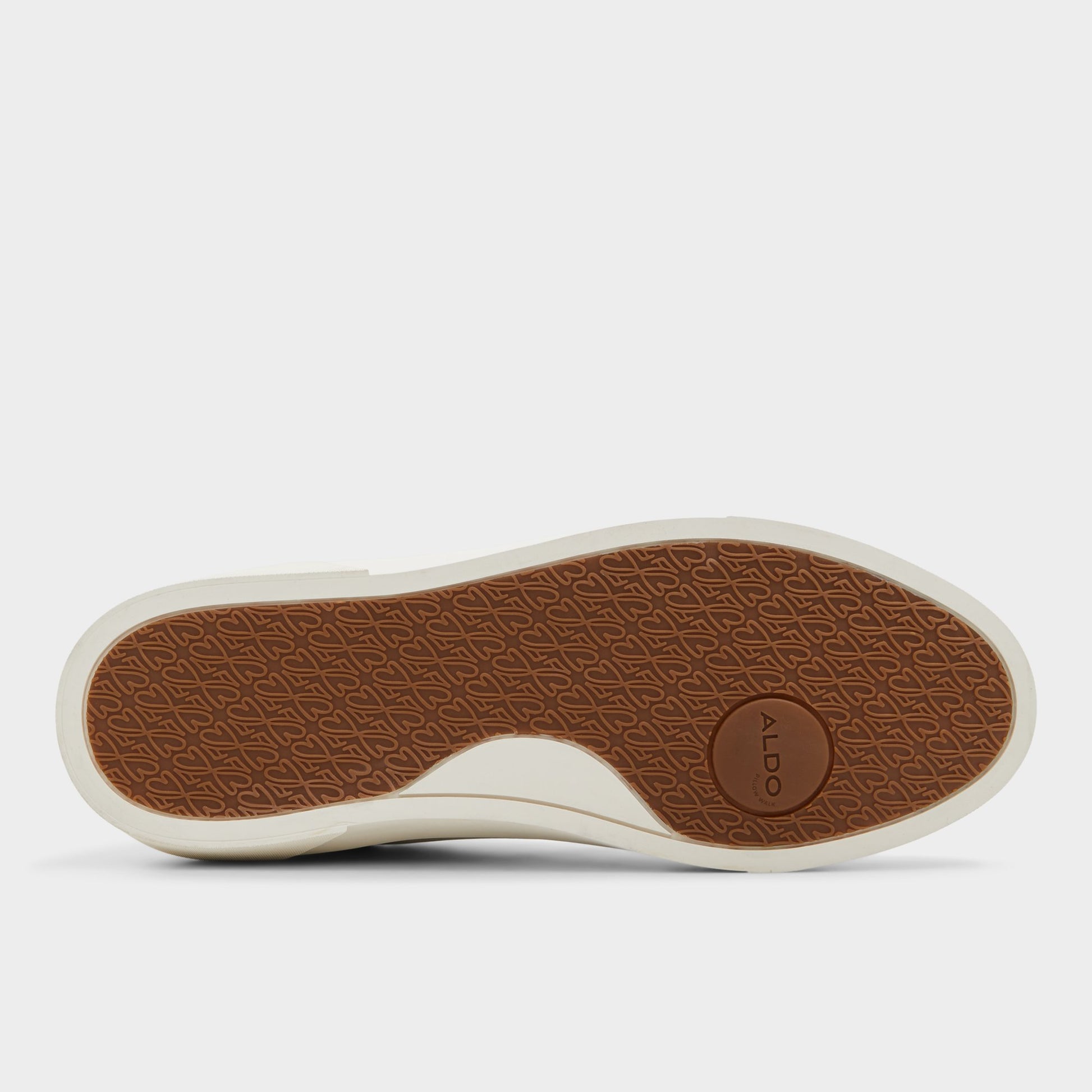 View of White Willio Low top sneaker's sole