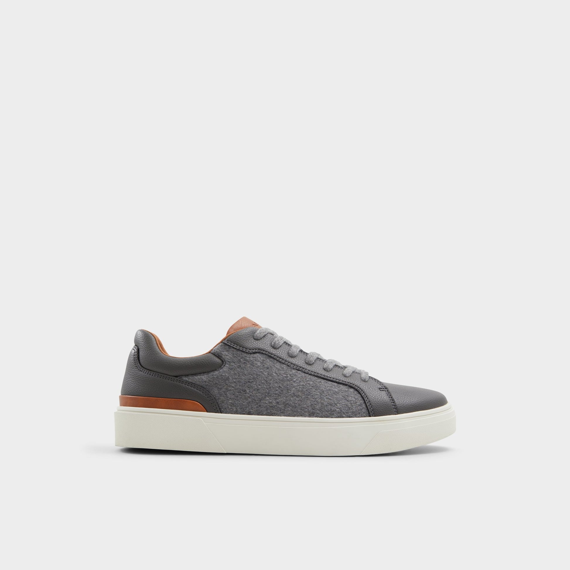 Main View of Dark Grey Willio Low top sneaker for Mens