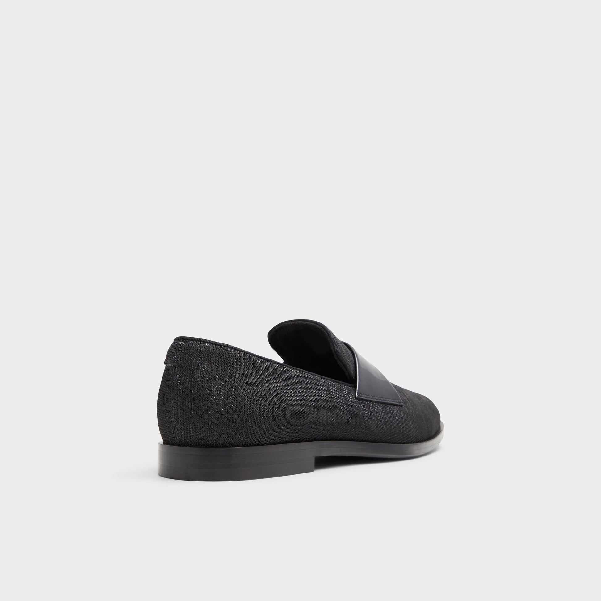 Three-quarter angle of Other Black Brantley Loafer's back side