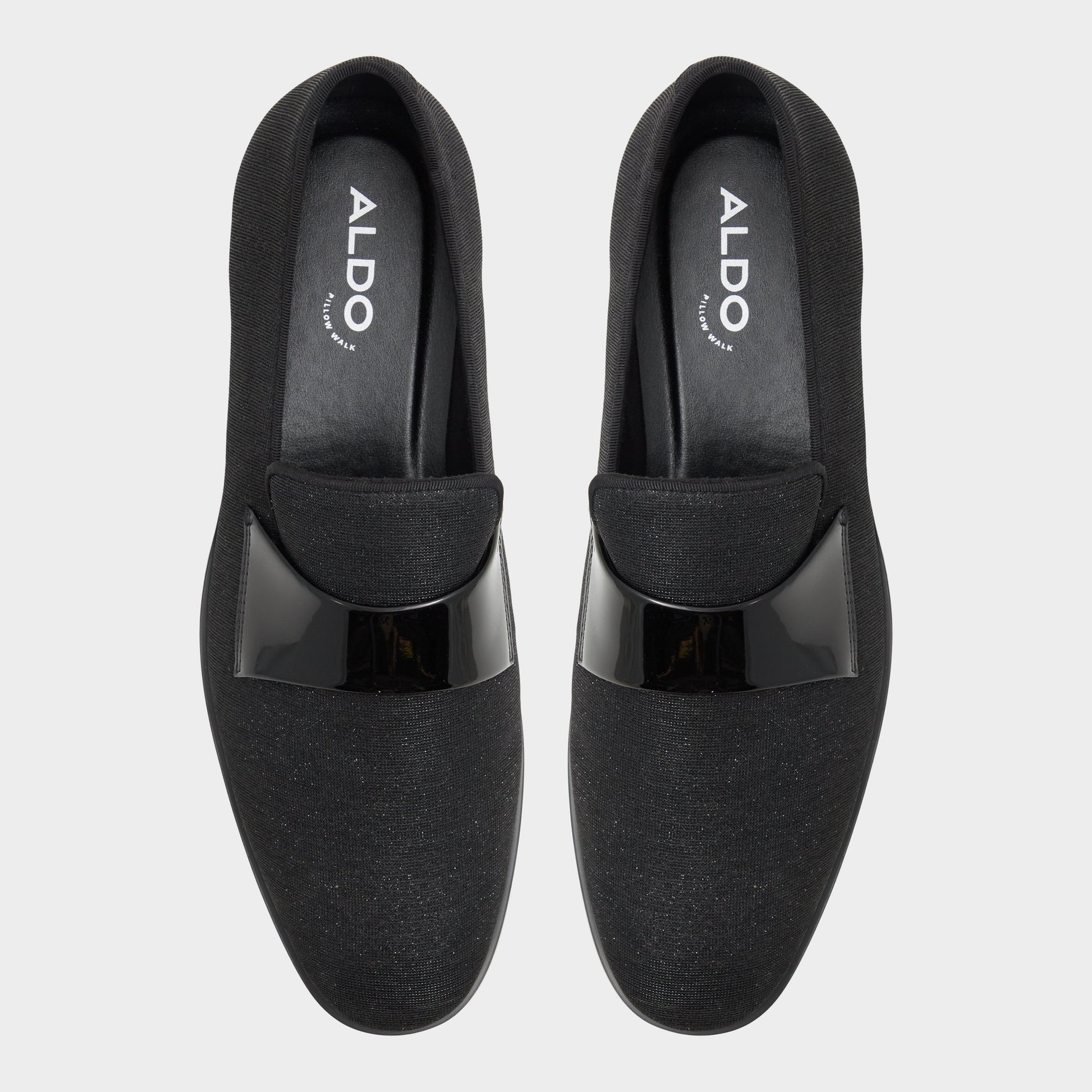 Top-down view of the Other Black Brantley Loafer