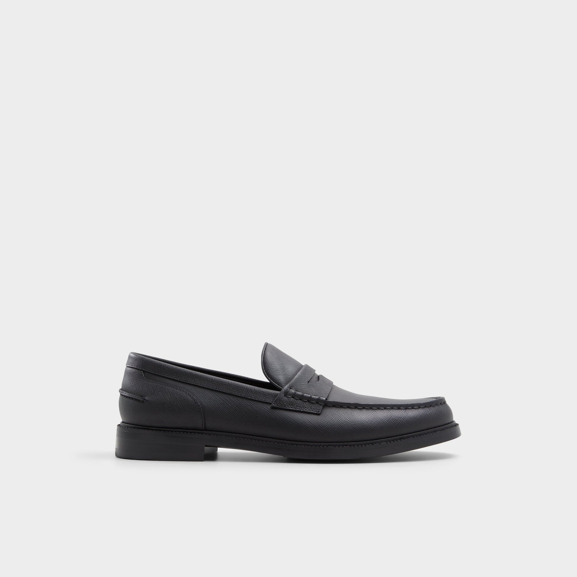 Main View of Black Kieran Loafer for Mens