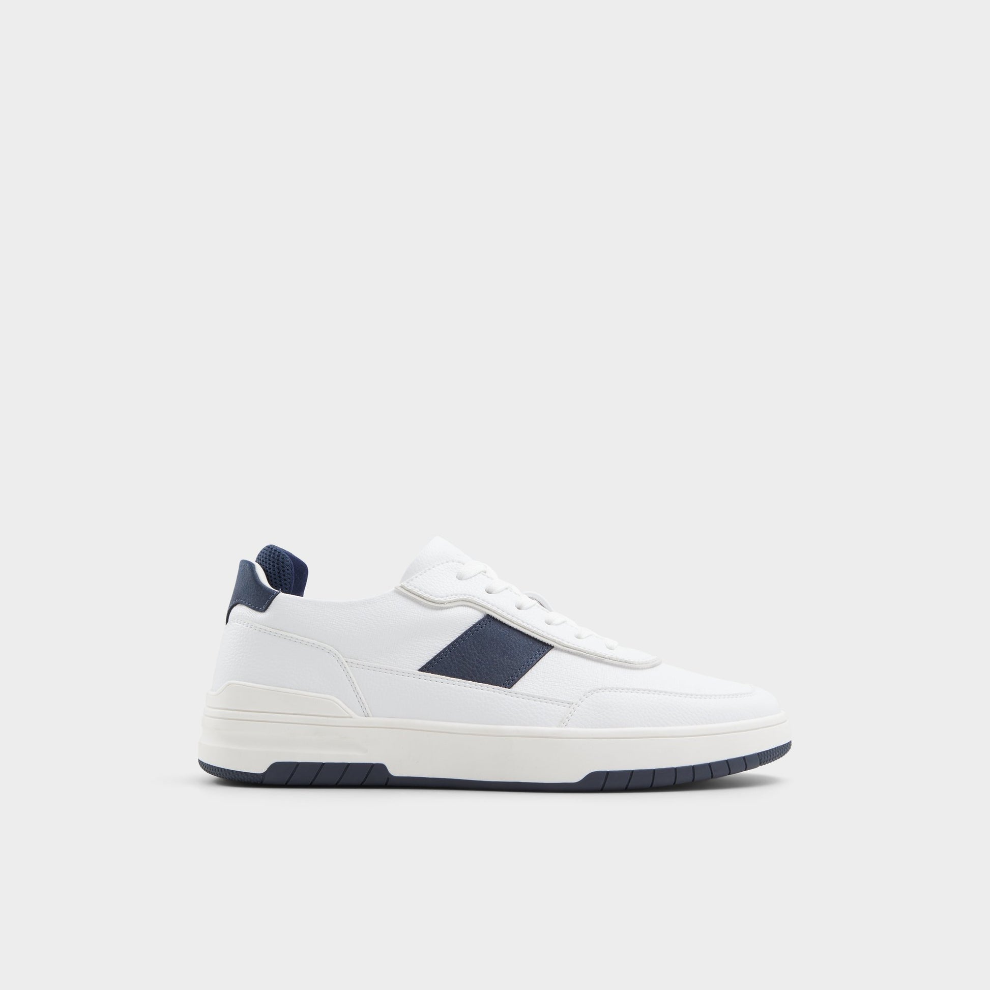 Main View of White Creed Low top sneaker for Mens