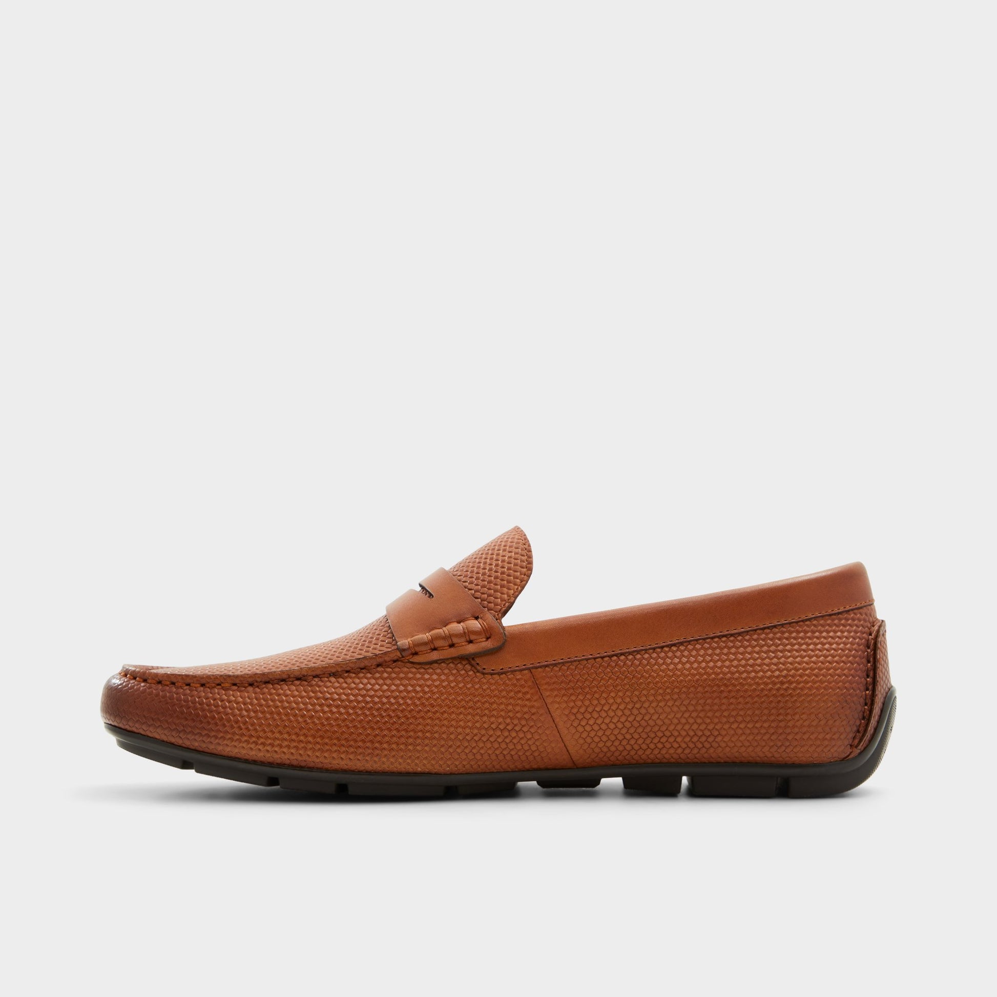 Side view of Other Brown Discourse Driving shoe