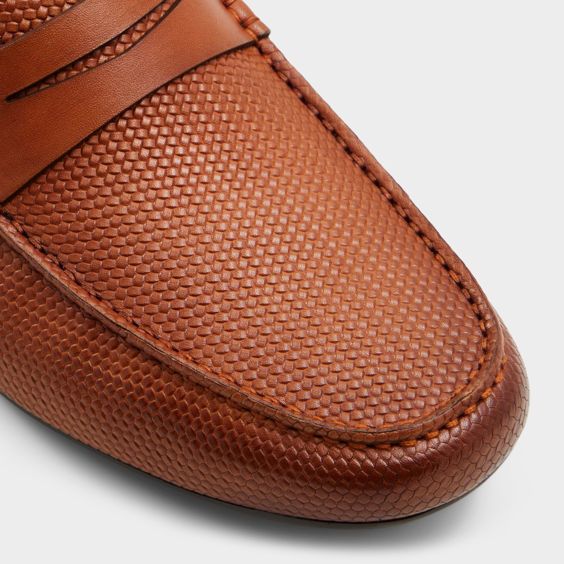Close-up of the Other Brown Discourse Driving shoe