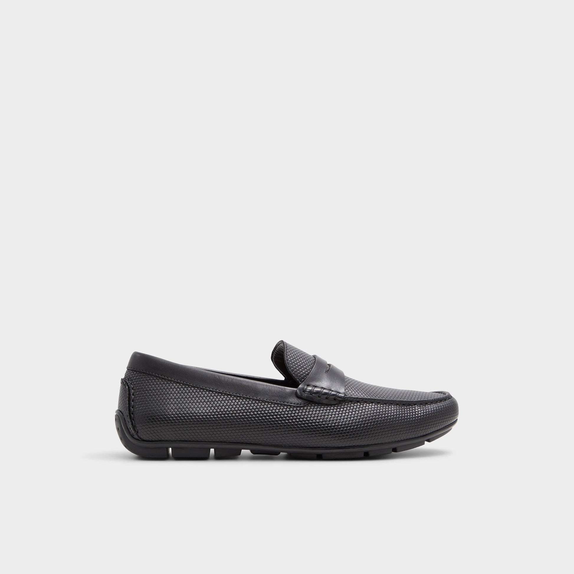 Main View of Black Discourse Driving shoe for Mens