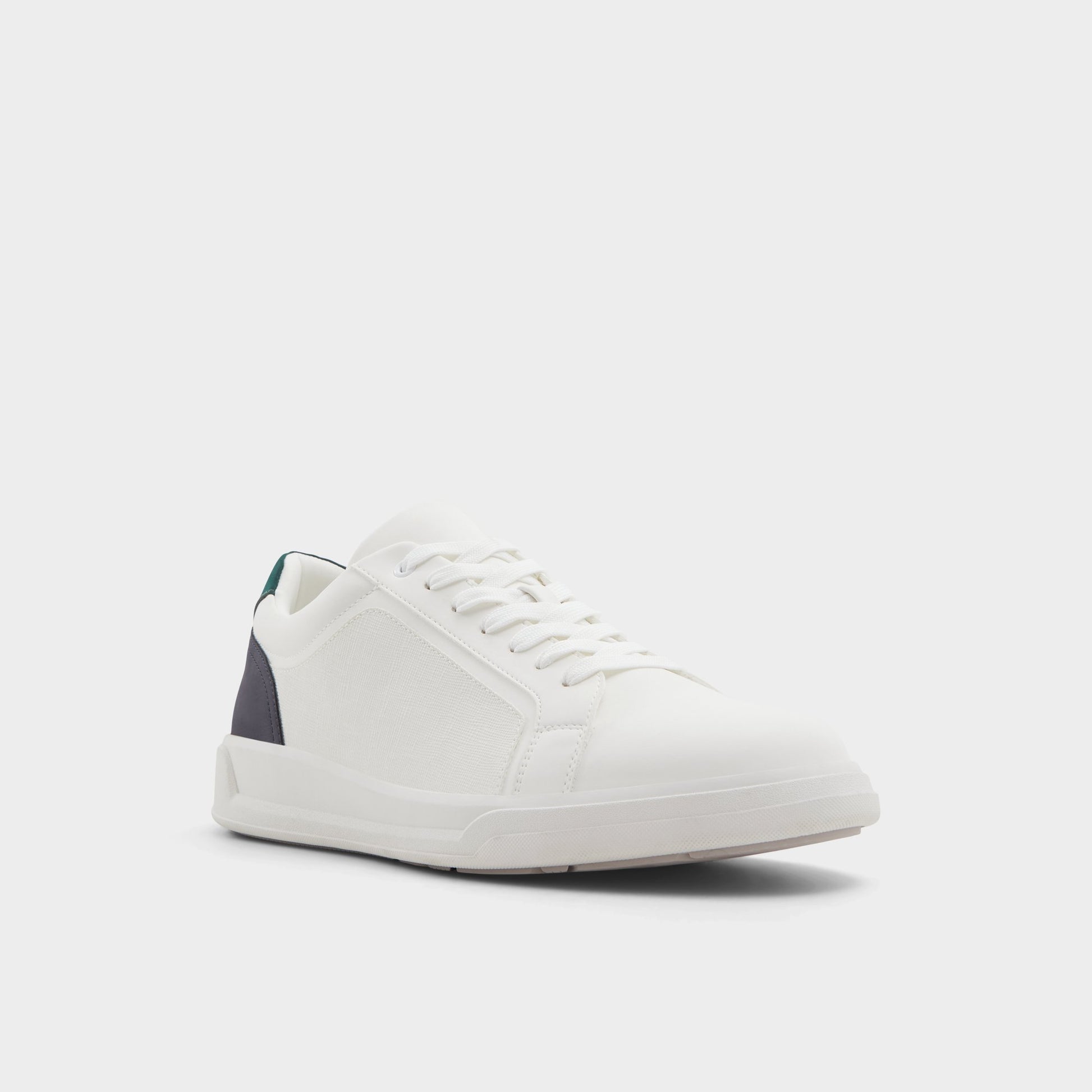 Three-quarter angle of Other White Ogspec Low top sneaker's front side