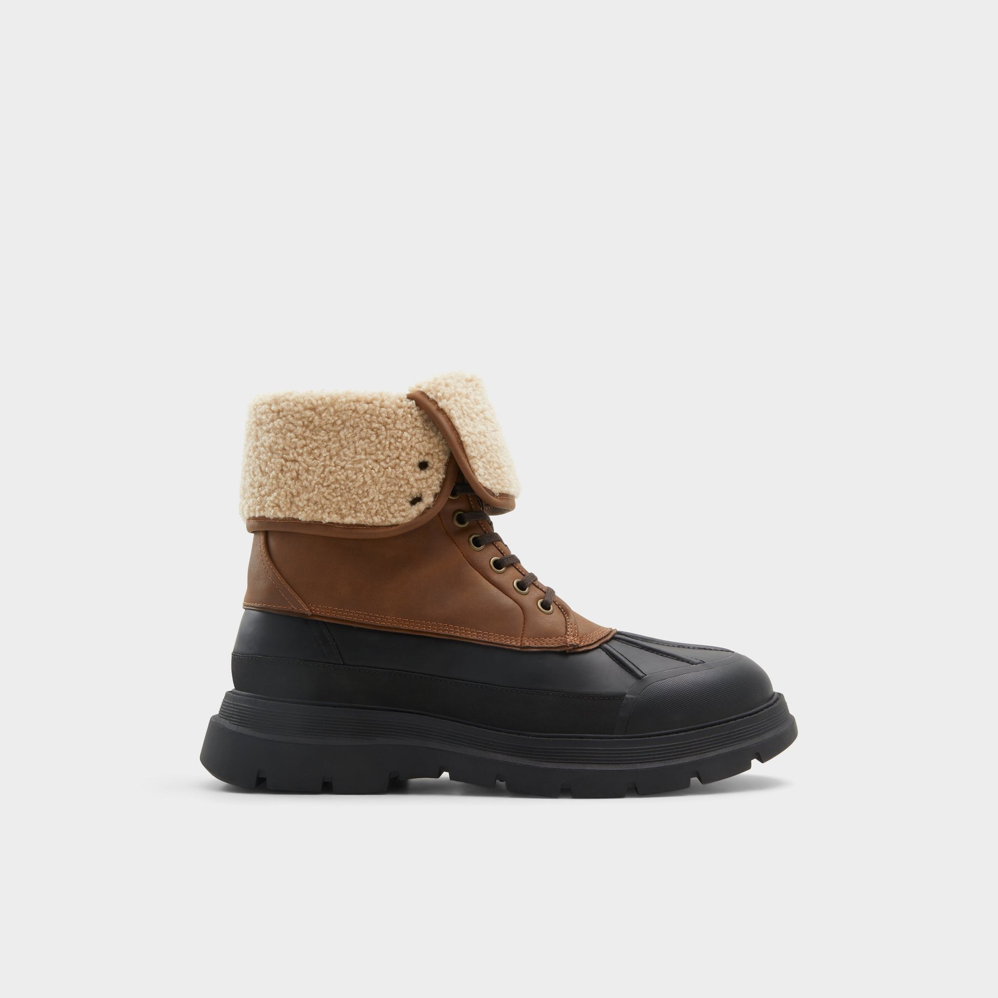 Main View of Cognac Delburn Lace-up boot for Mens