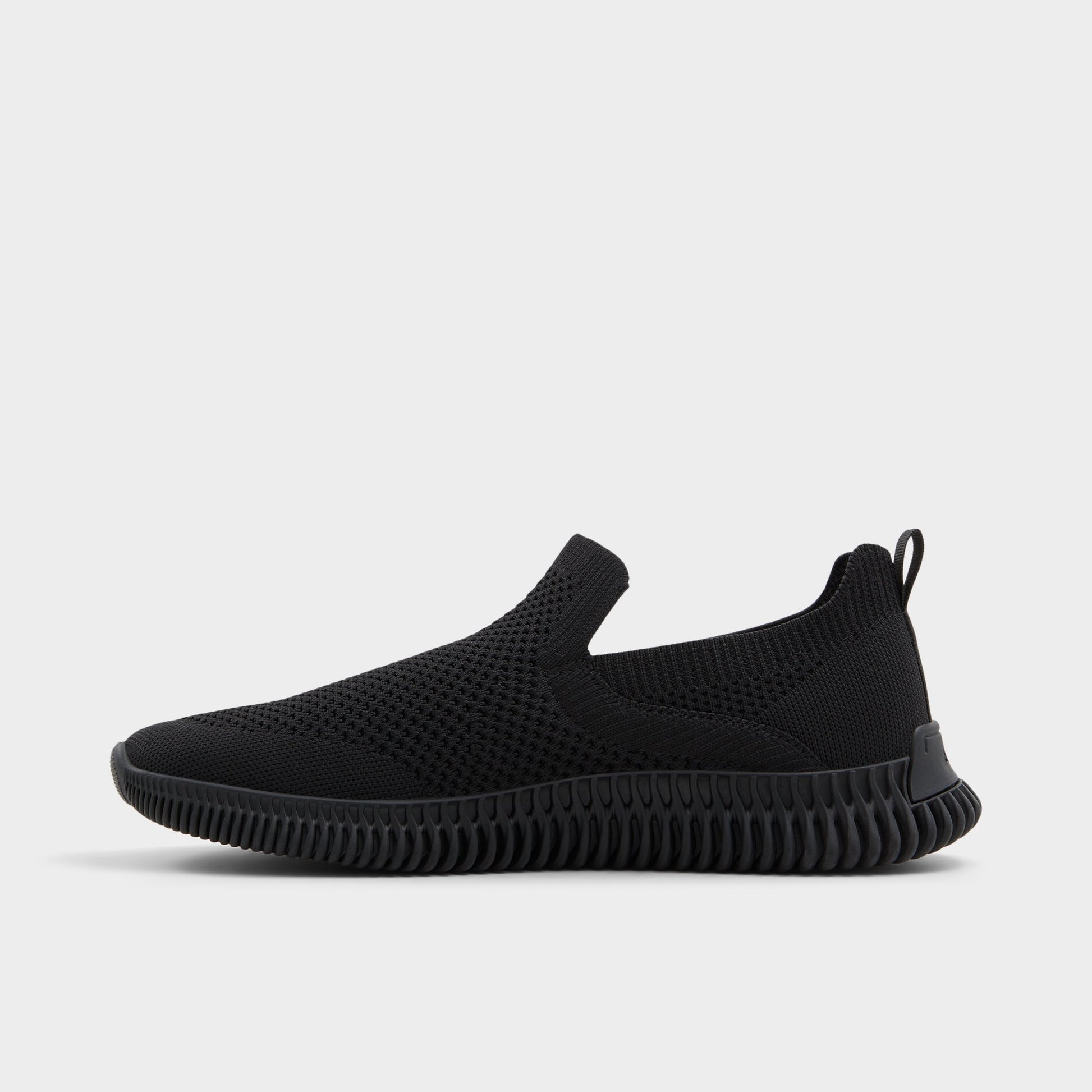 Side view of Black Brywin Jogger sneaker