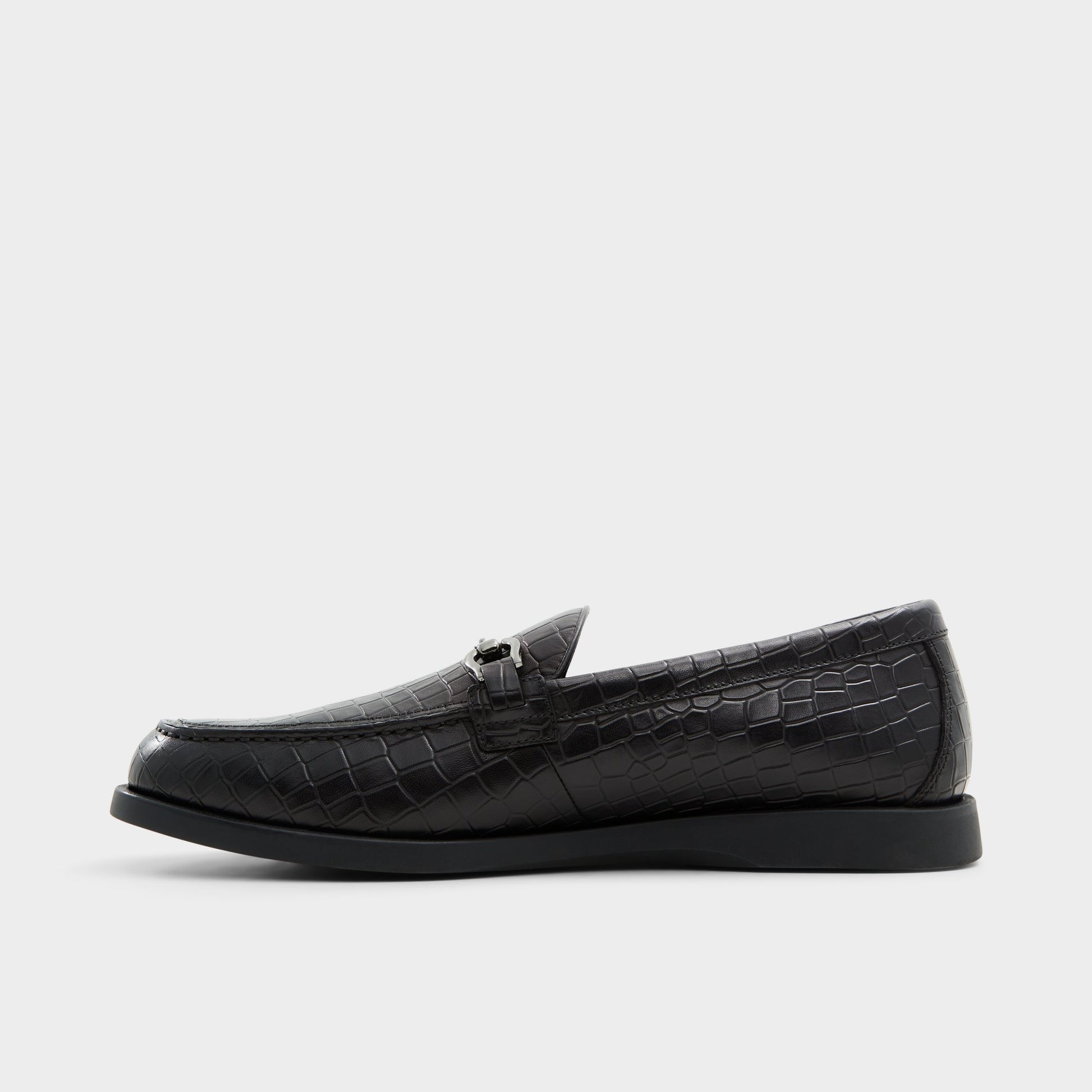 Side view of Black Sevul Loafer