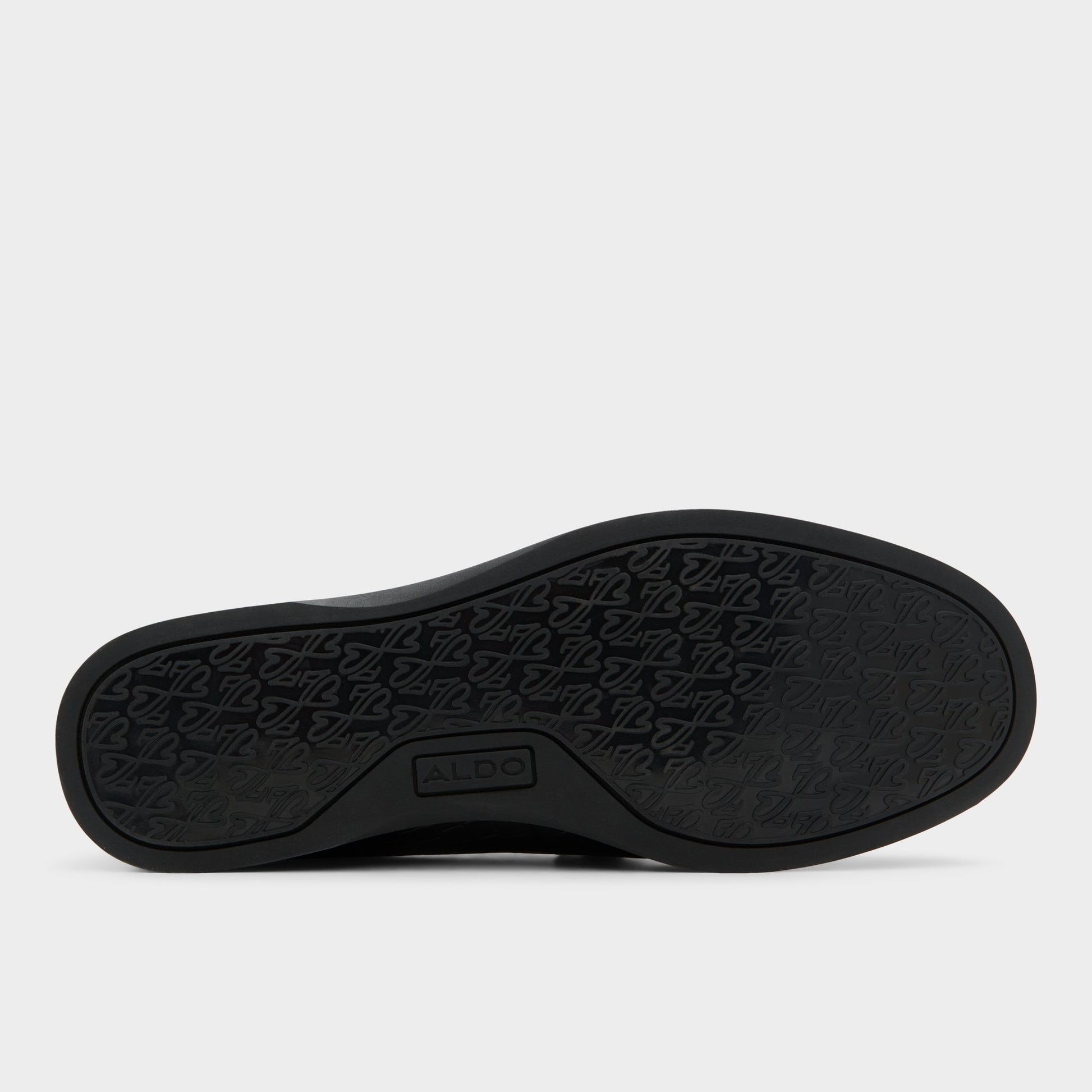 View of Black Sevul Loafer's sole