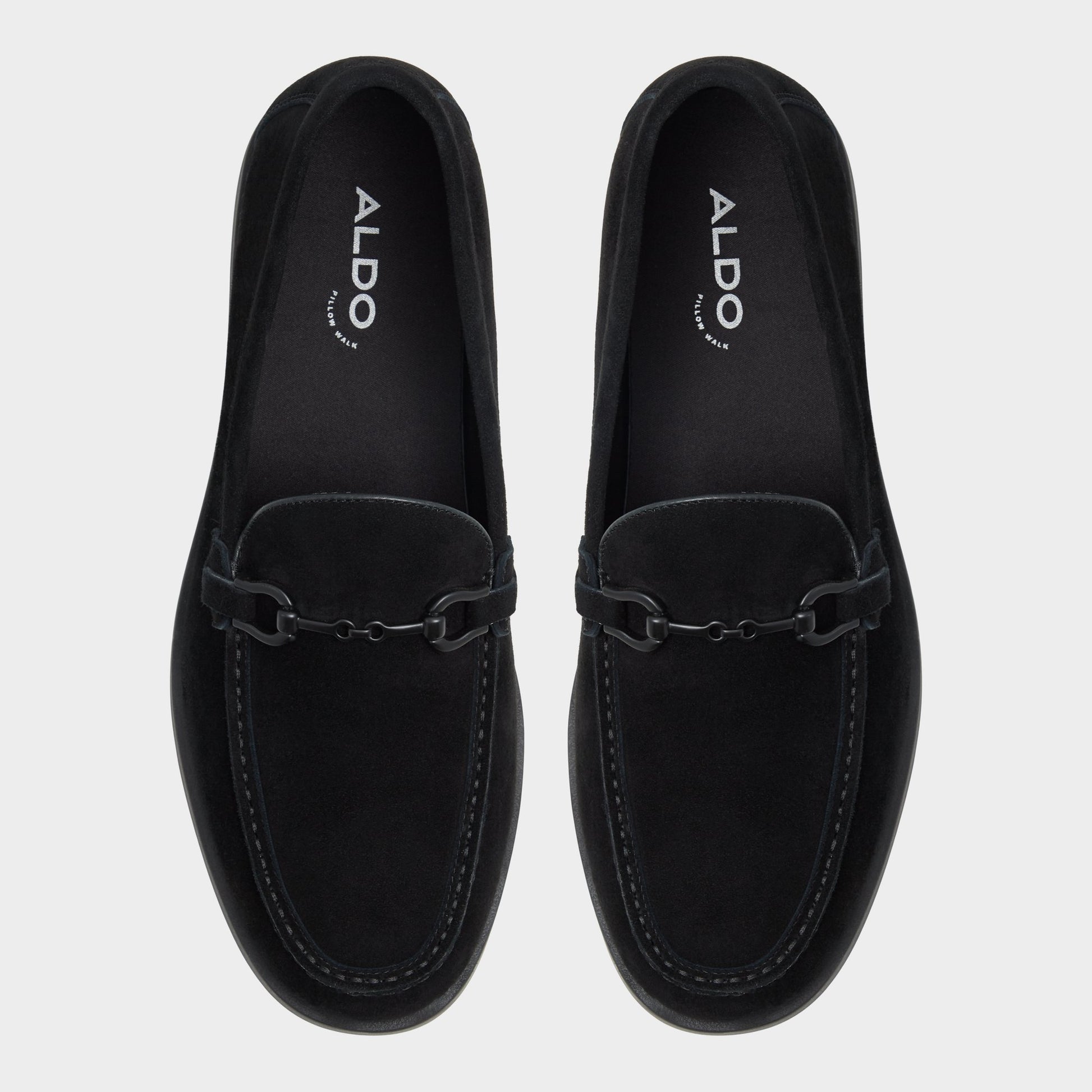 Top-down view of the Black Sevul Loafer