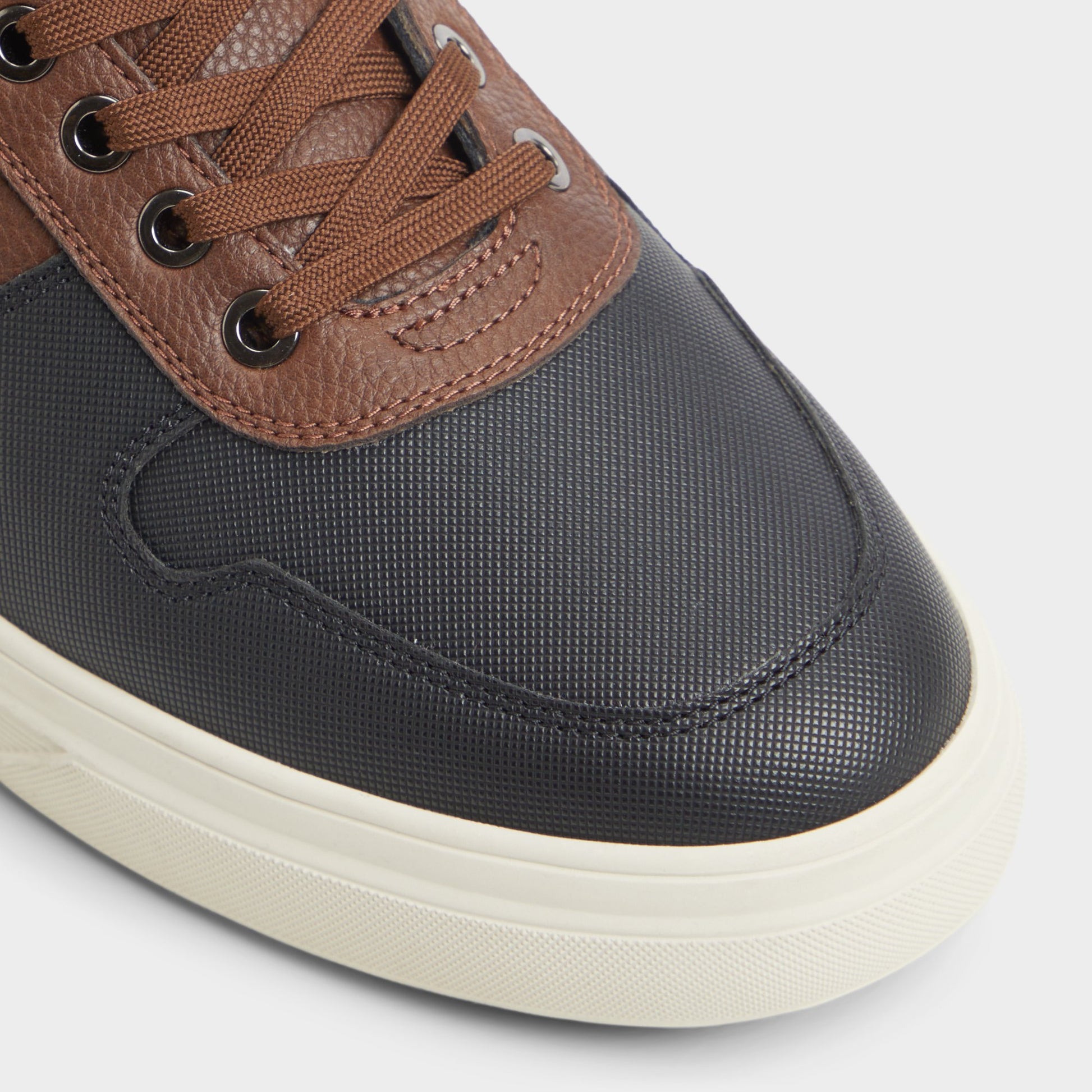 Close-up of the Brown Smithy Lace-up boot